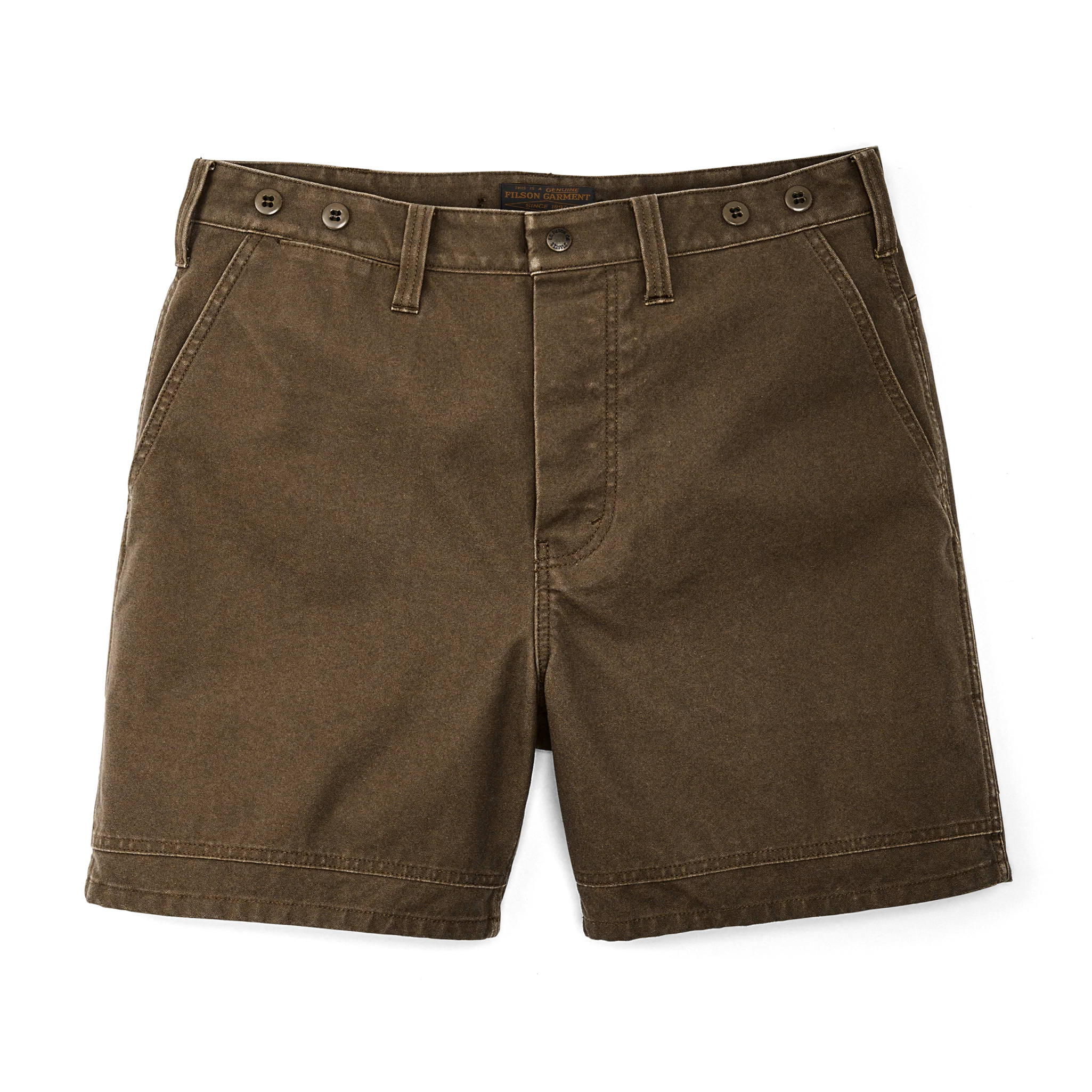 Dry Tin Cloth Shorts - Marsh Olive
