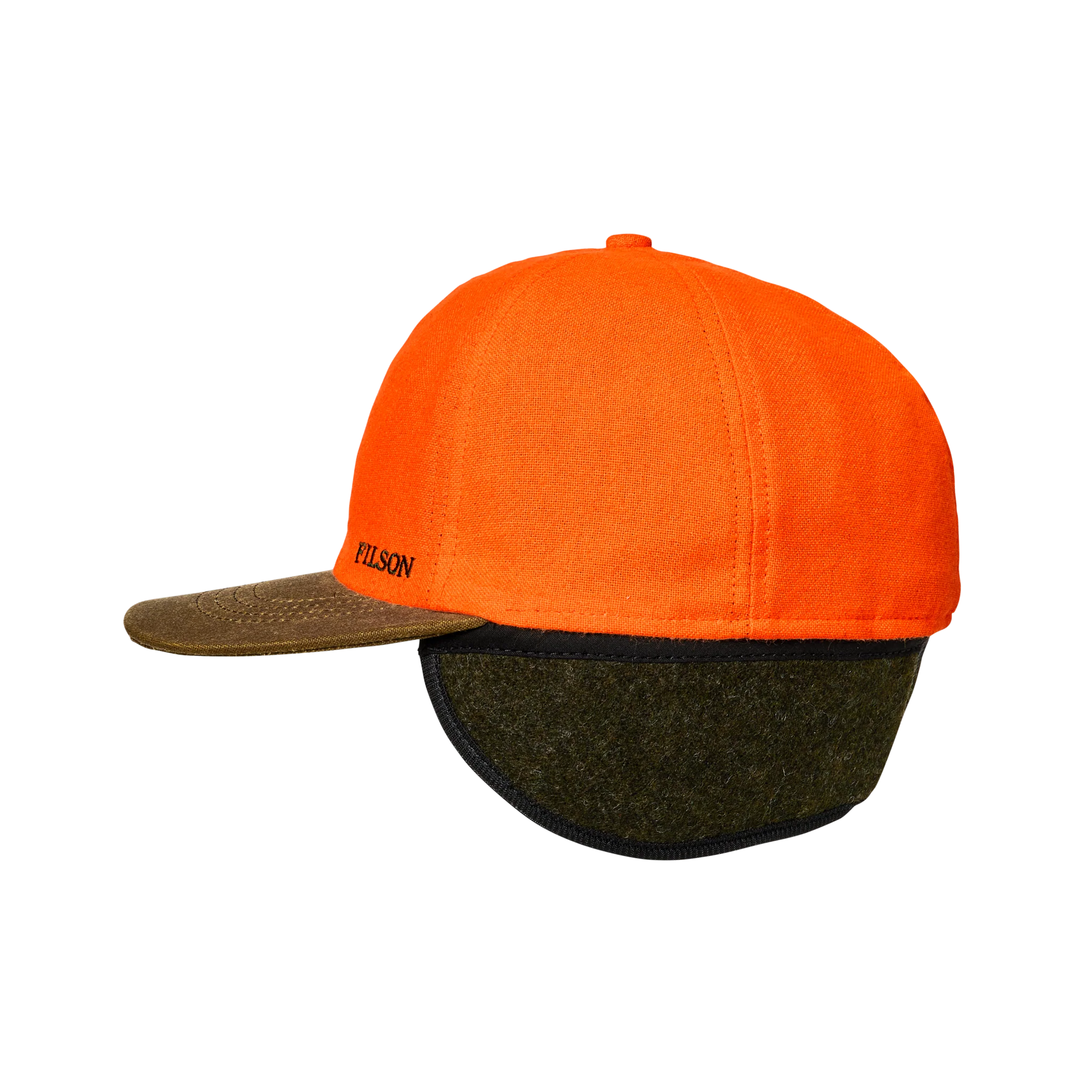 Insulated Blaze/tin Cloth Cap - Desert Tan / Blaze Orange