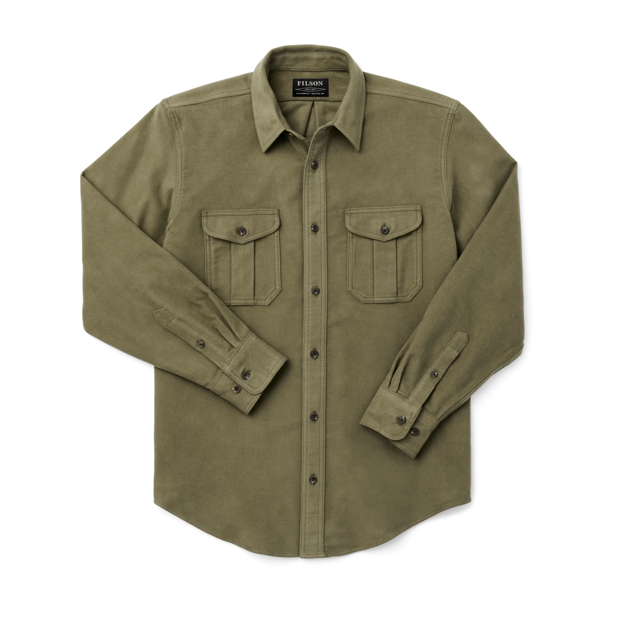 Moleskin Seattle Shirt - Lovat