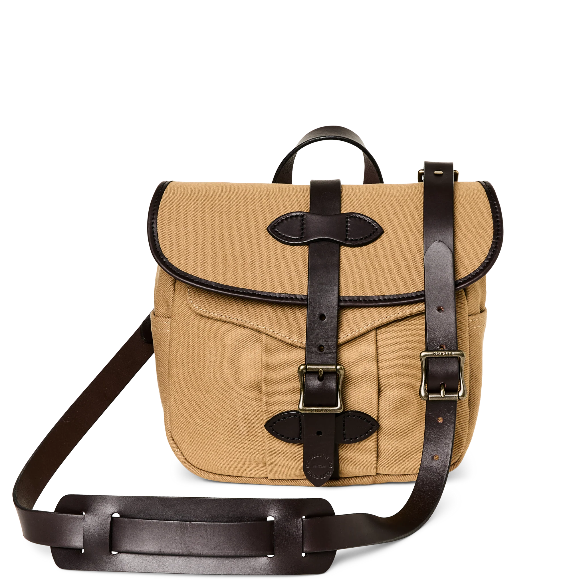Small Rugged Twill Field Bag - Tan
