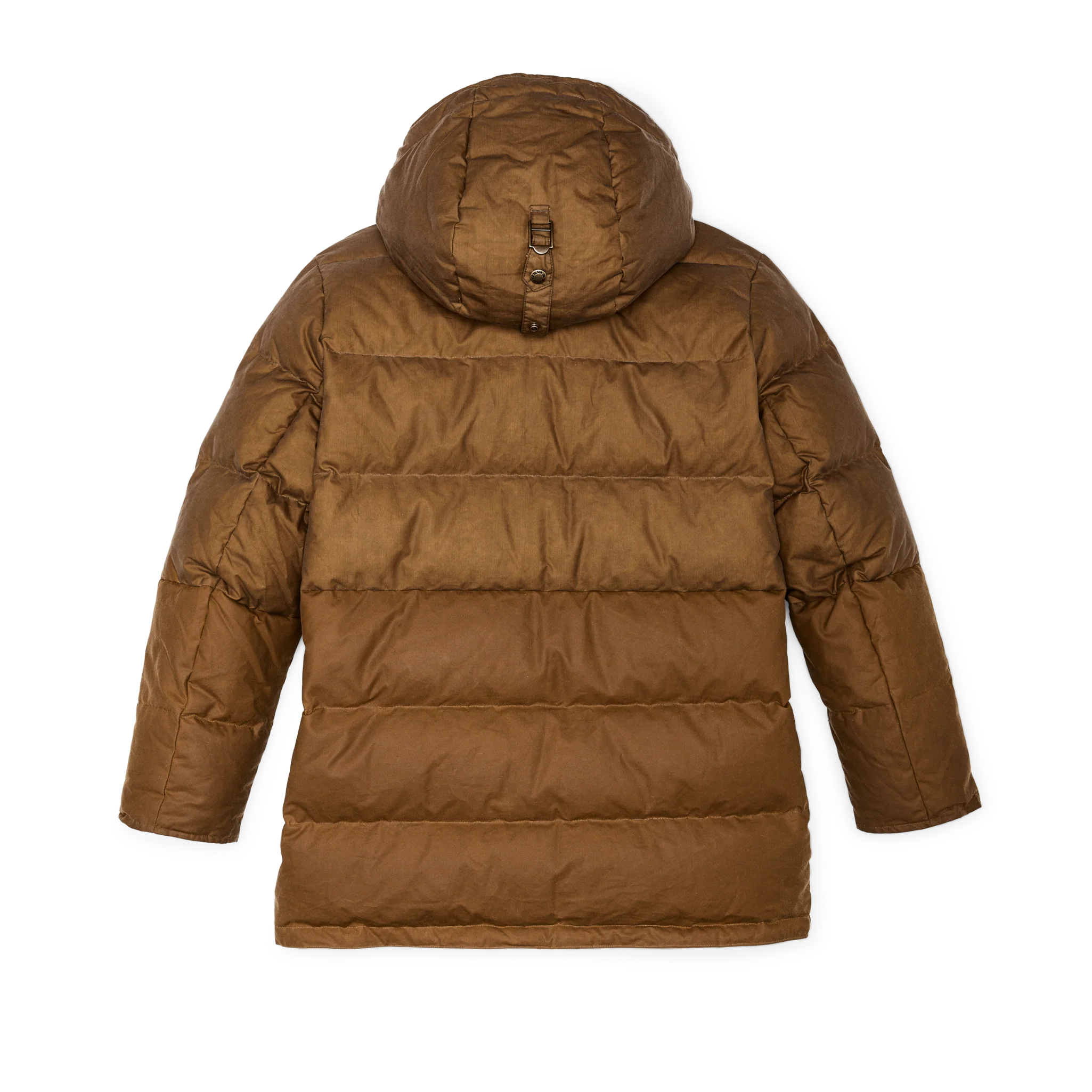 Women's Waxed Down Parka - Dark Tan