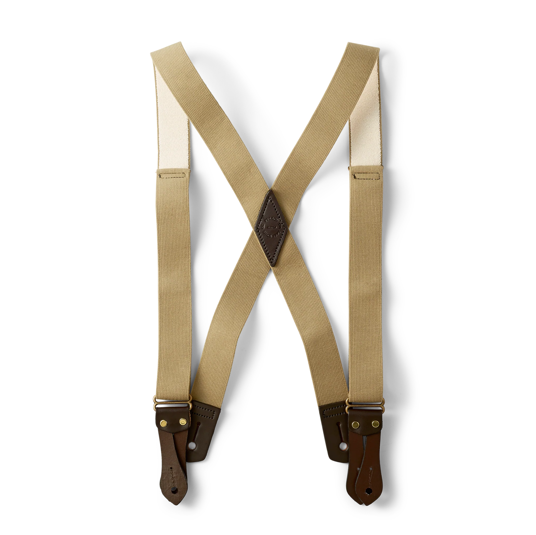 Tab Suspenders - Tan
