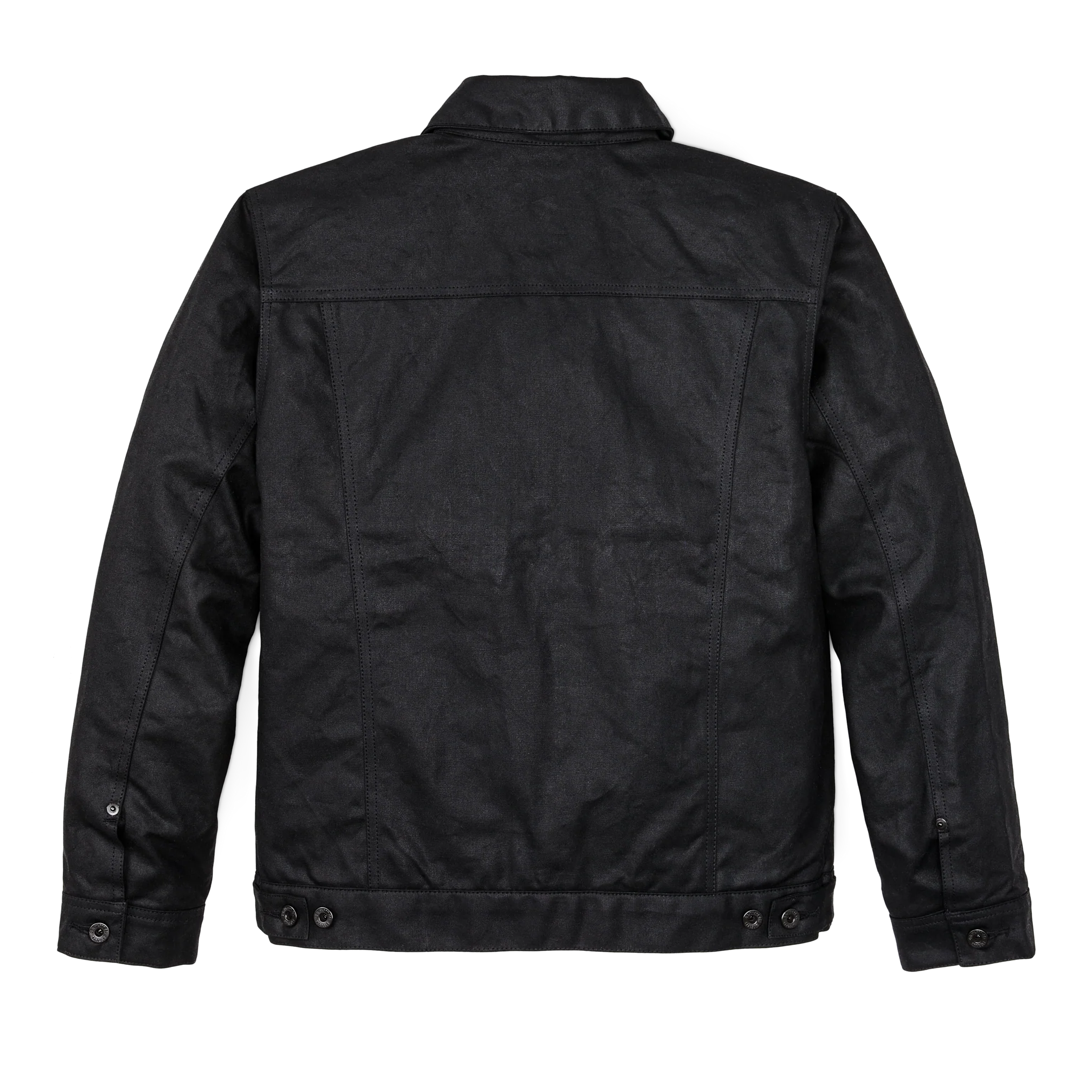 Tin Cloth Short Lined Cruiser Jacket - Black