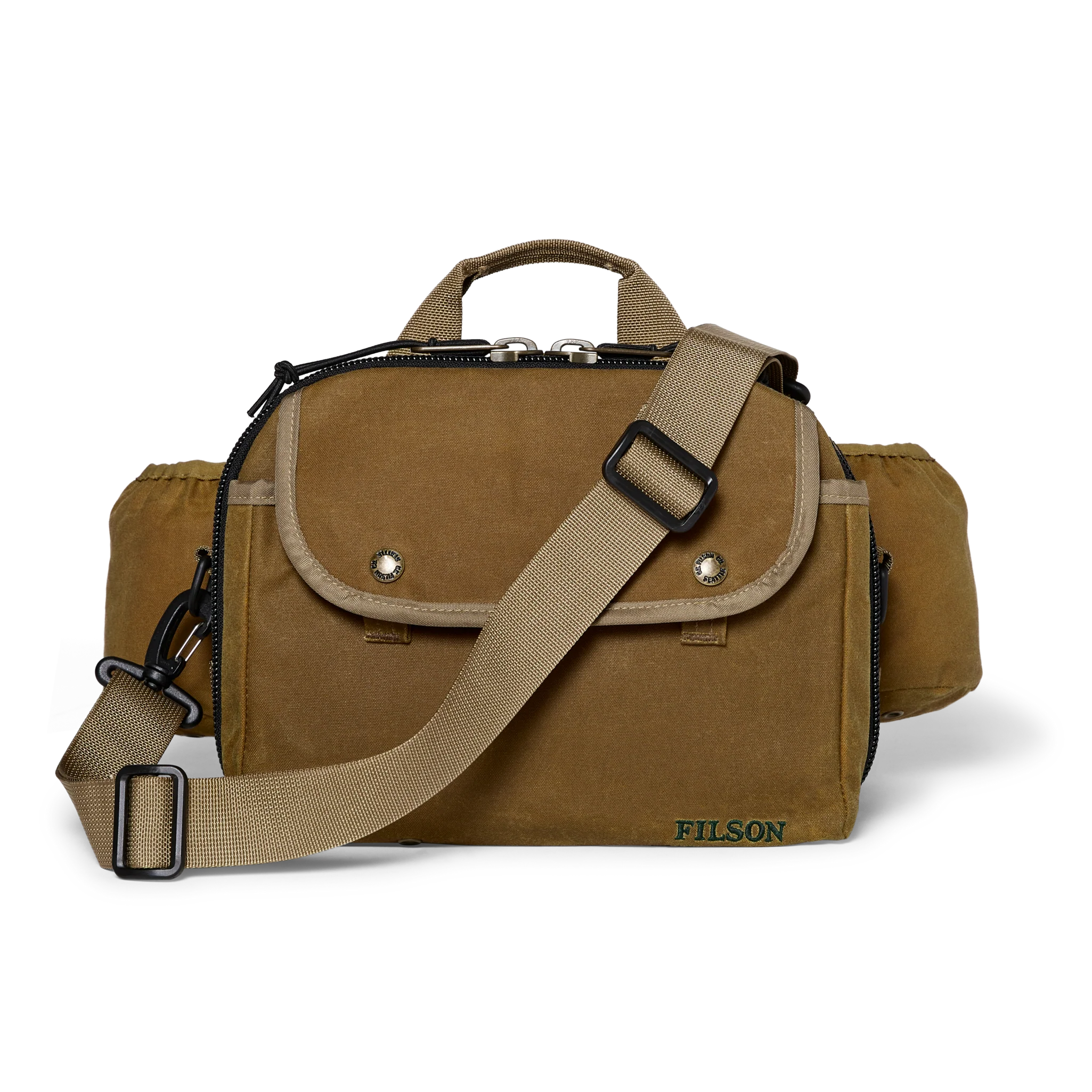 Tin Cloth Fishing Pack - Dark Tan