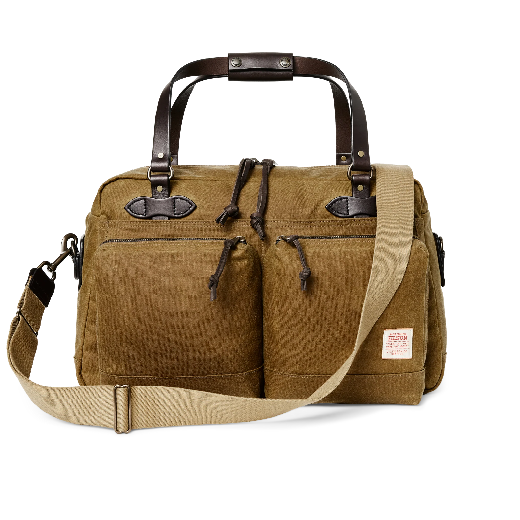 48 Hour Tin Cloth Duffle Bag - Dark Tan
