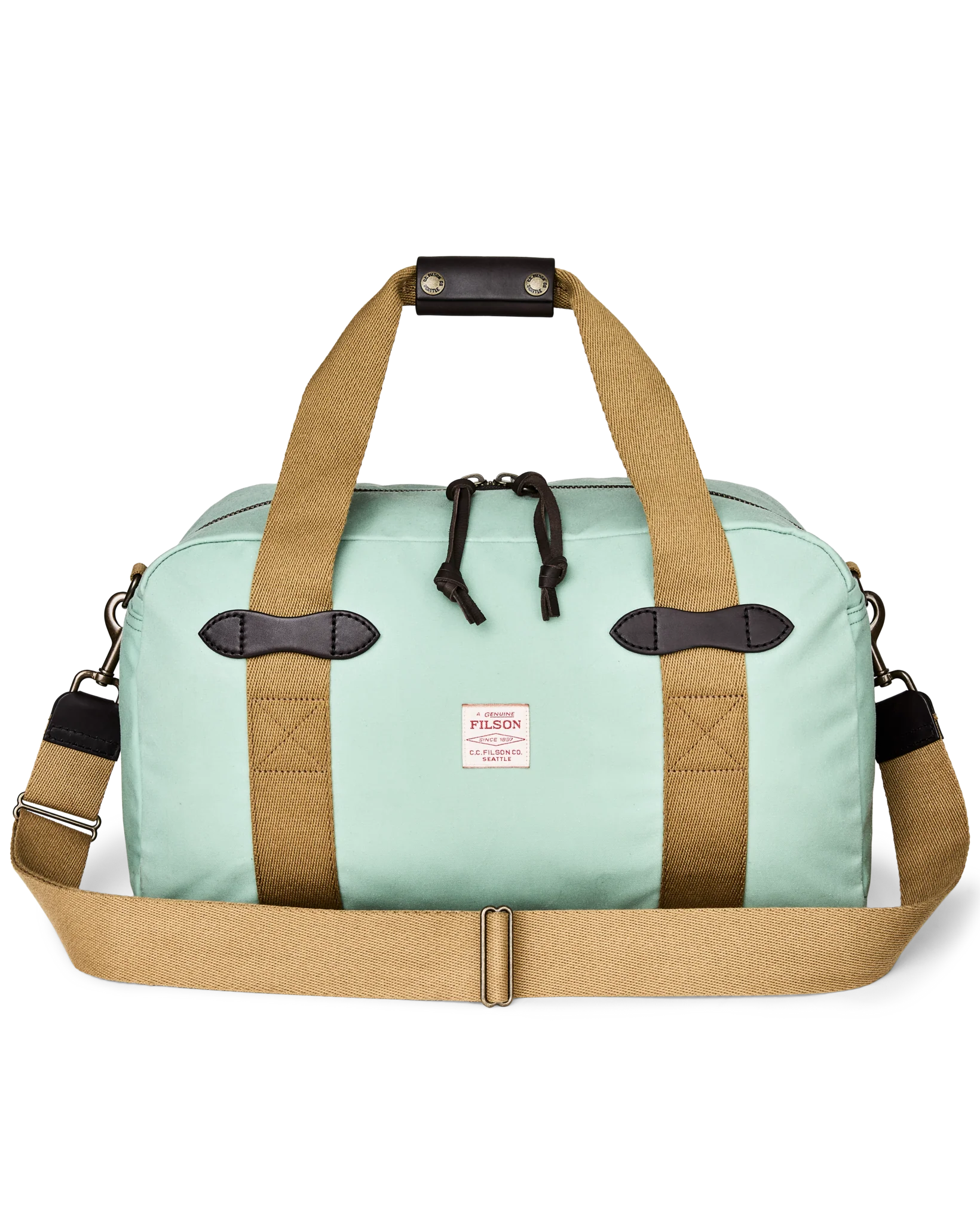 Small Tin Cloth Duffle Bag - Granite Green