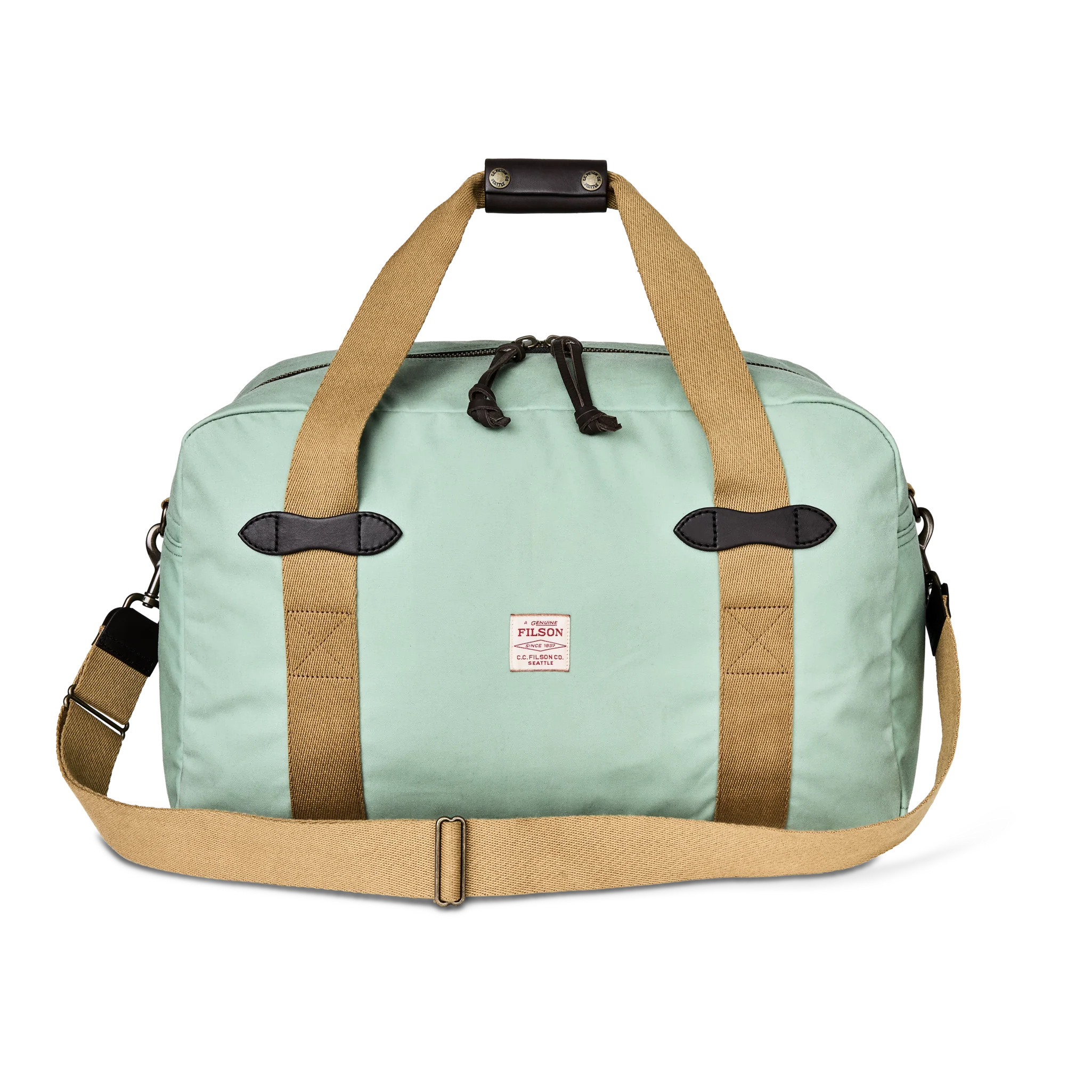 Medium Tin Cloth Duffle Bag - Granite Green