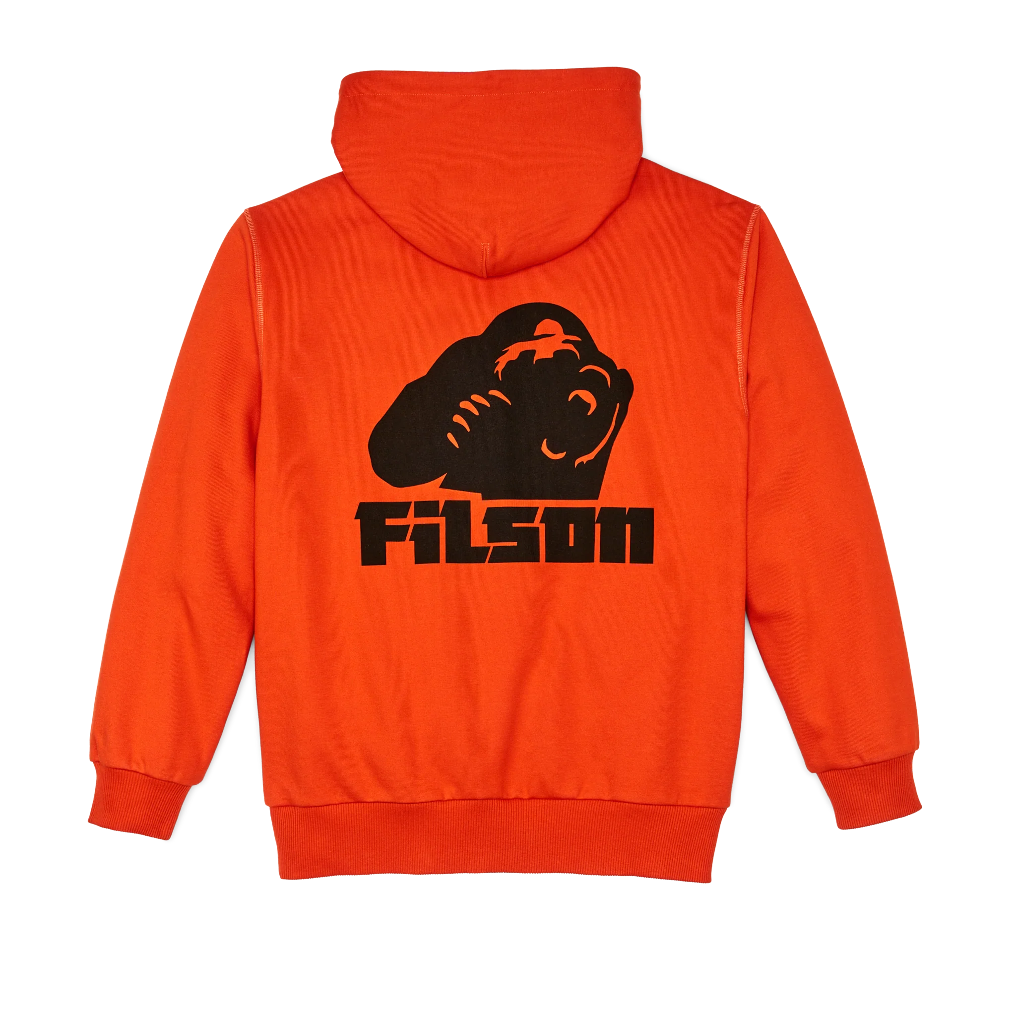 Prospector Graphic Hoodie - Flame / Grizzly
