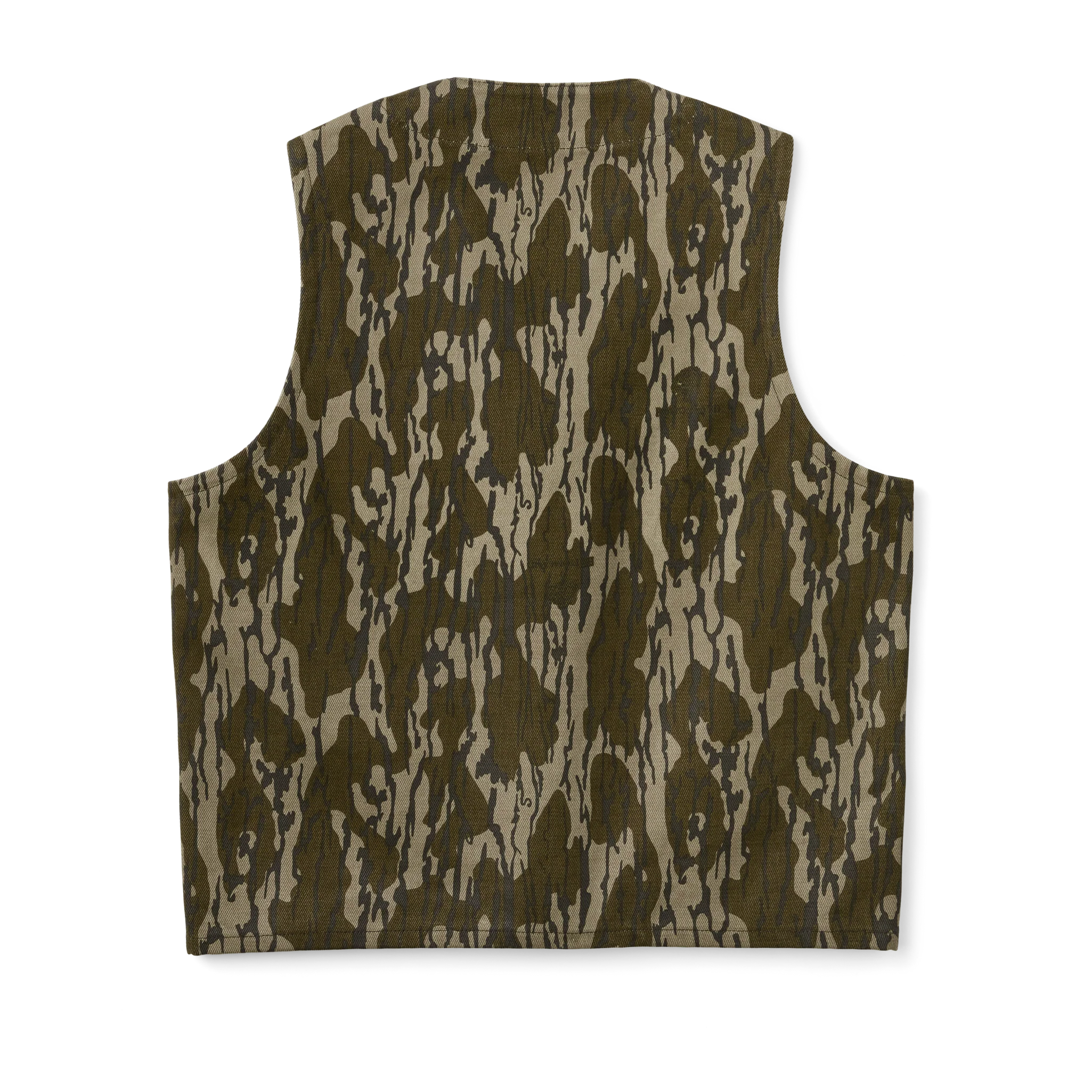 Rugged Twill Cruiser Vest - Mossy Oak Bottomland
