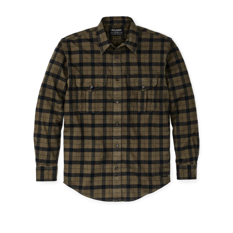 Alaskan Guide Shirt - Otter Green/black