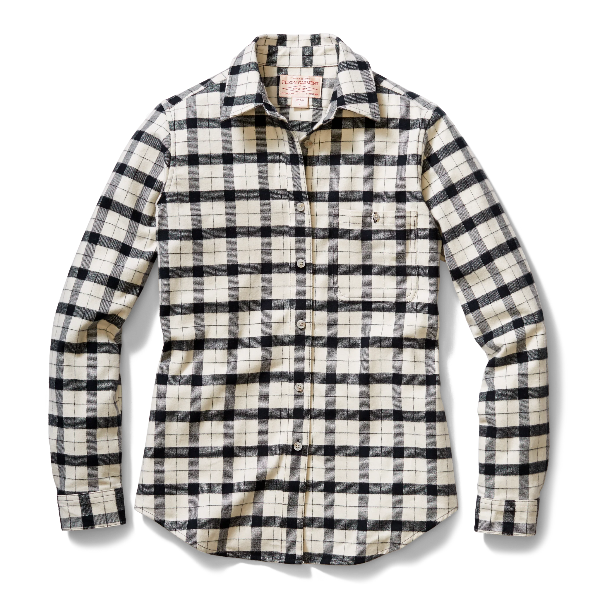 Women's Alaskan Guide Shirt - Cream Black
