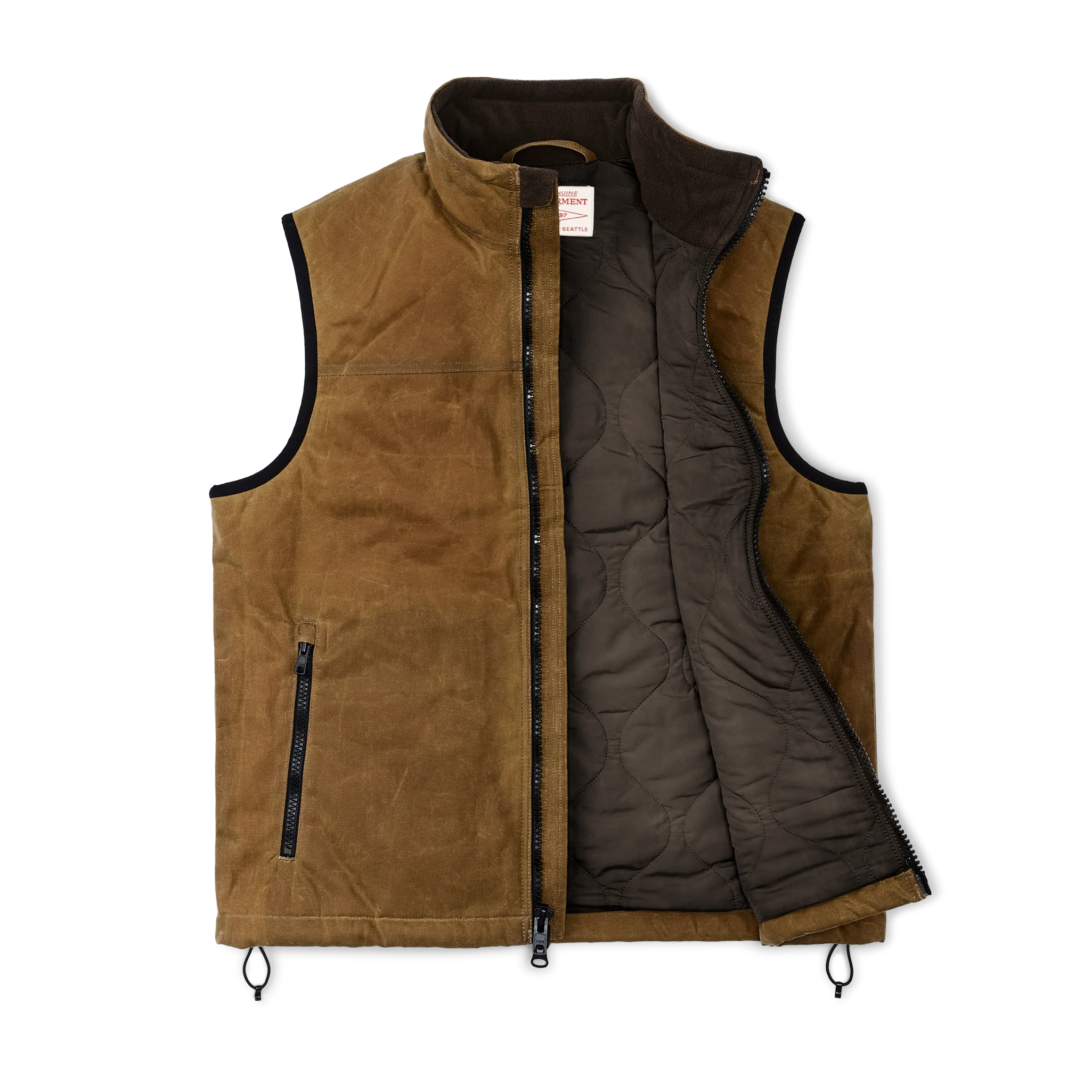 Tin Cloth Primaloft® Vest - Dark Tan 2