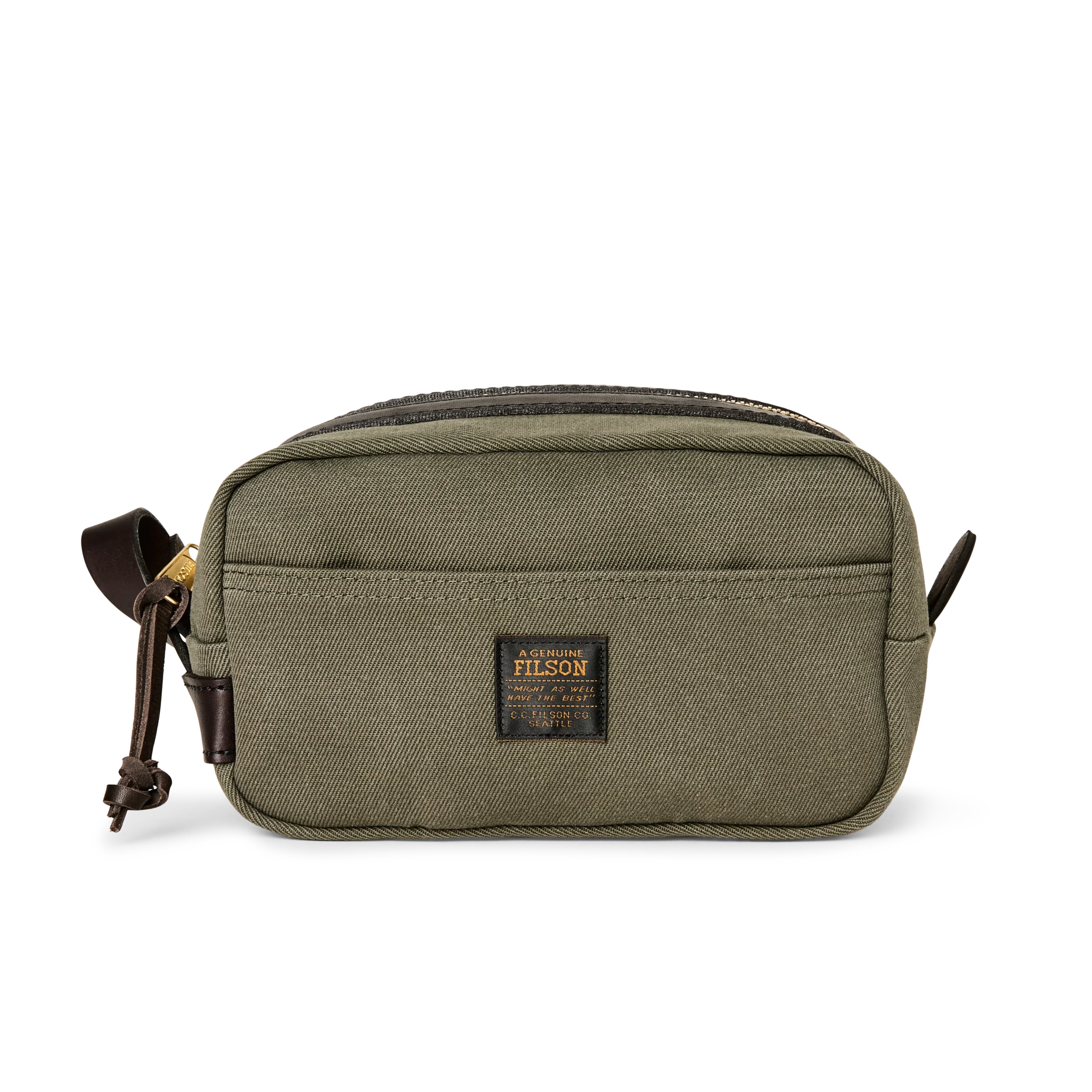 Rugged Twill Travel Kit - Otter Green