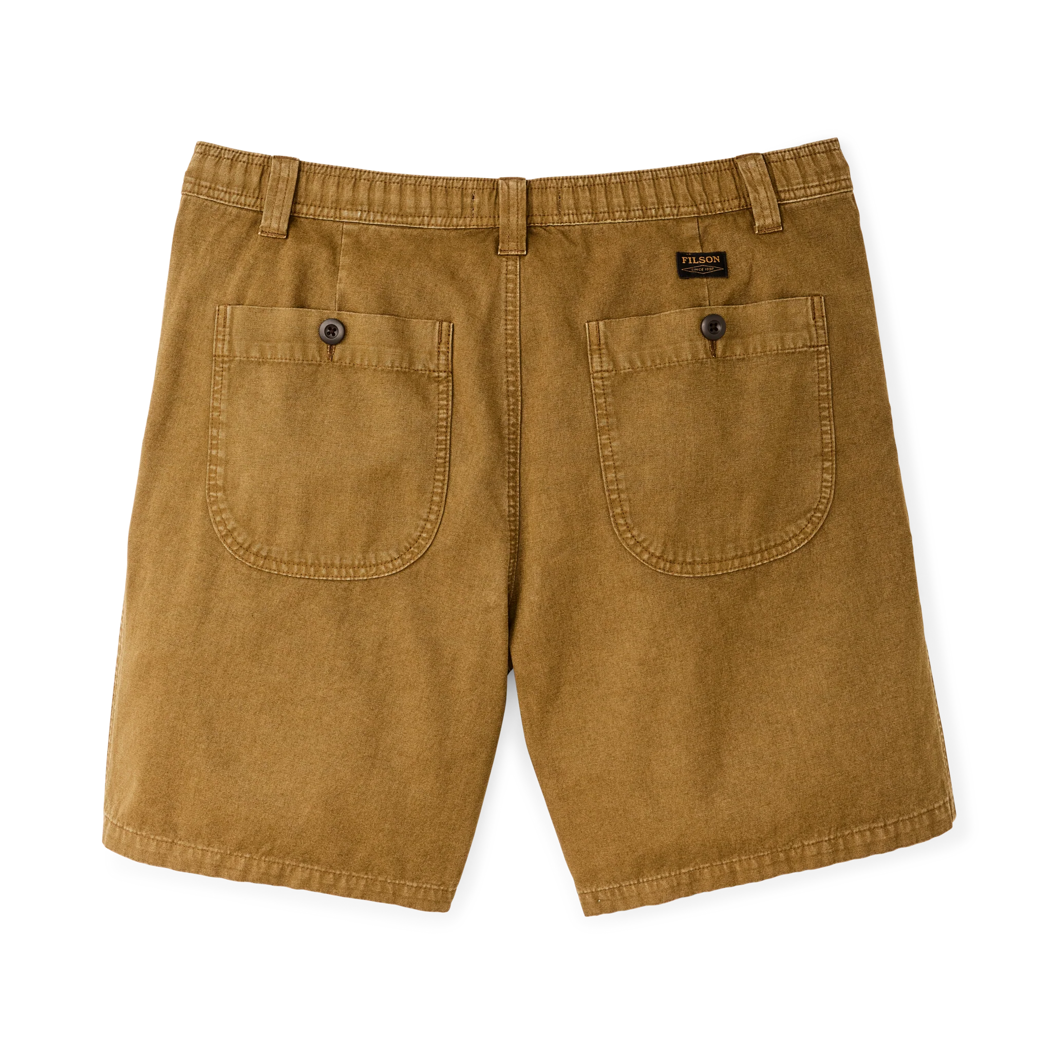 Oakville Canvas Shorts - Bronze Brown