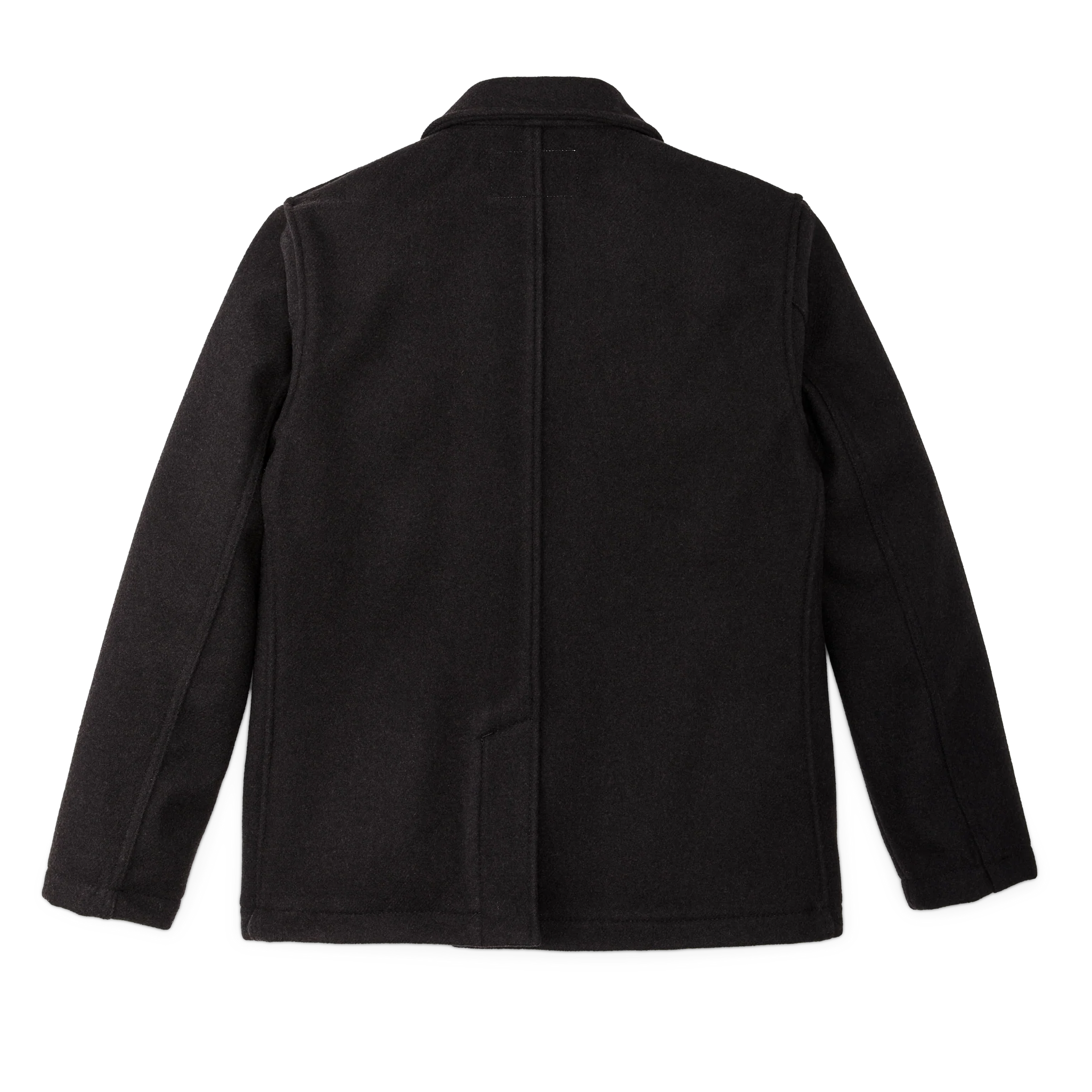 Mackinaw Wool Blazer - Brown Black Twill