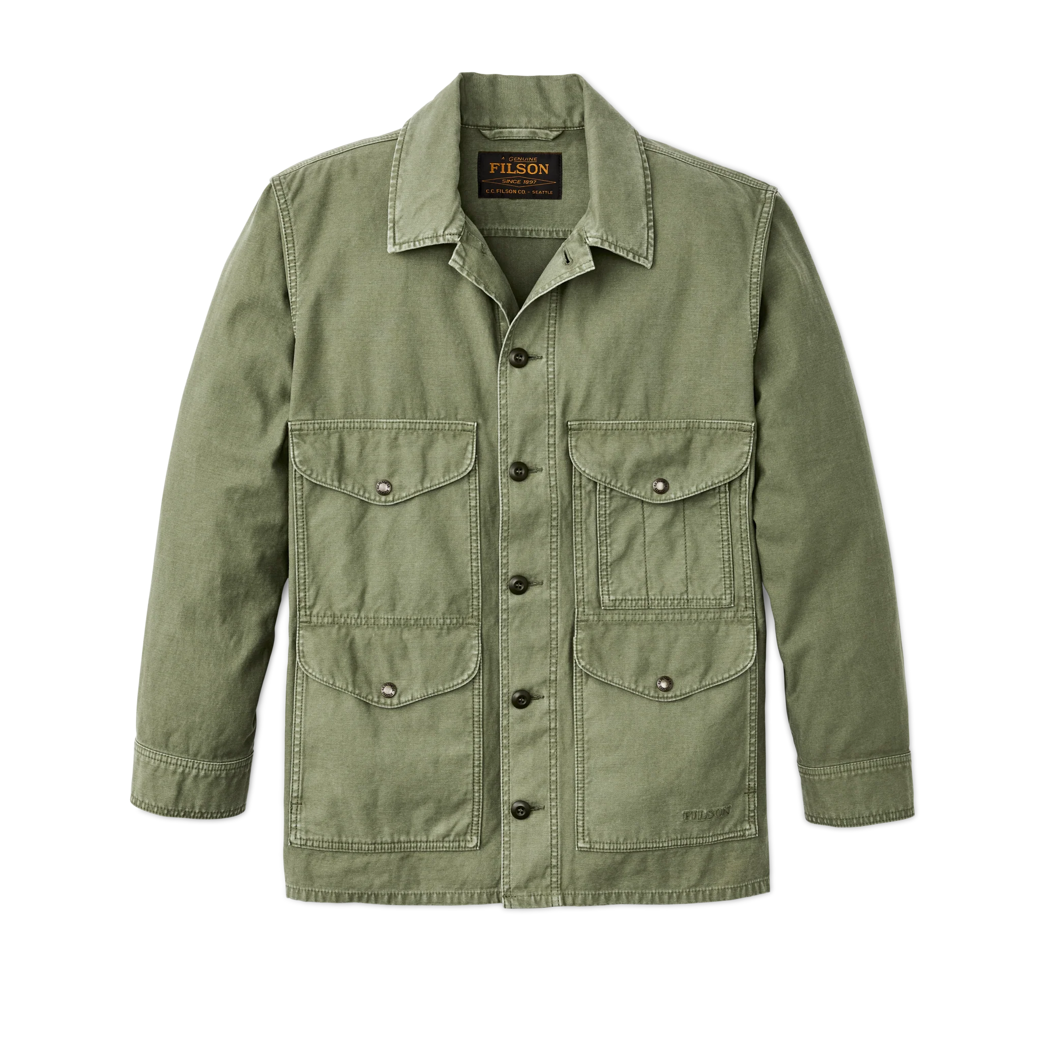 Field Cruiser Jacket - Washed Fatigue Green