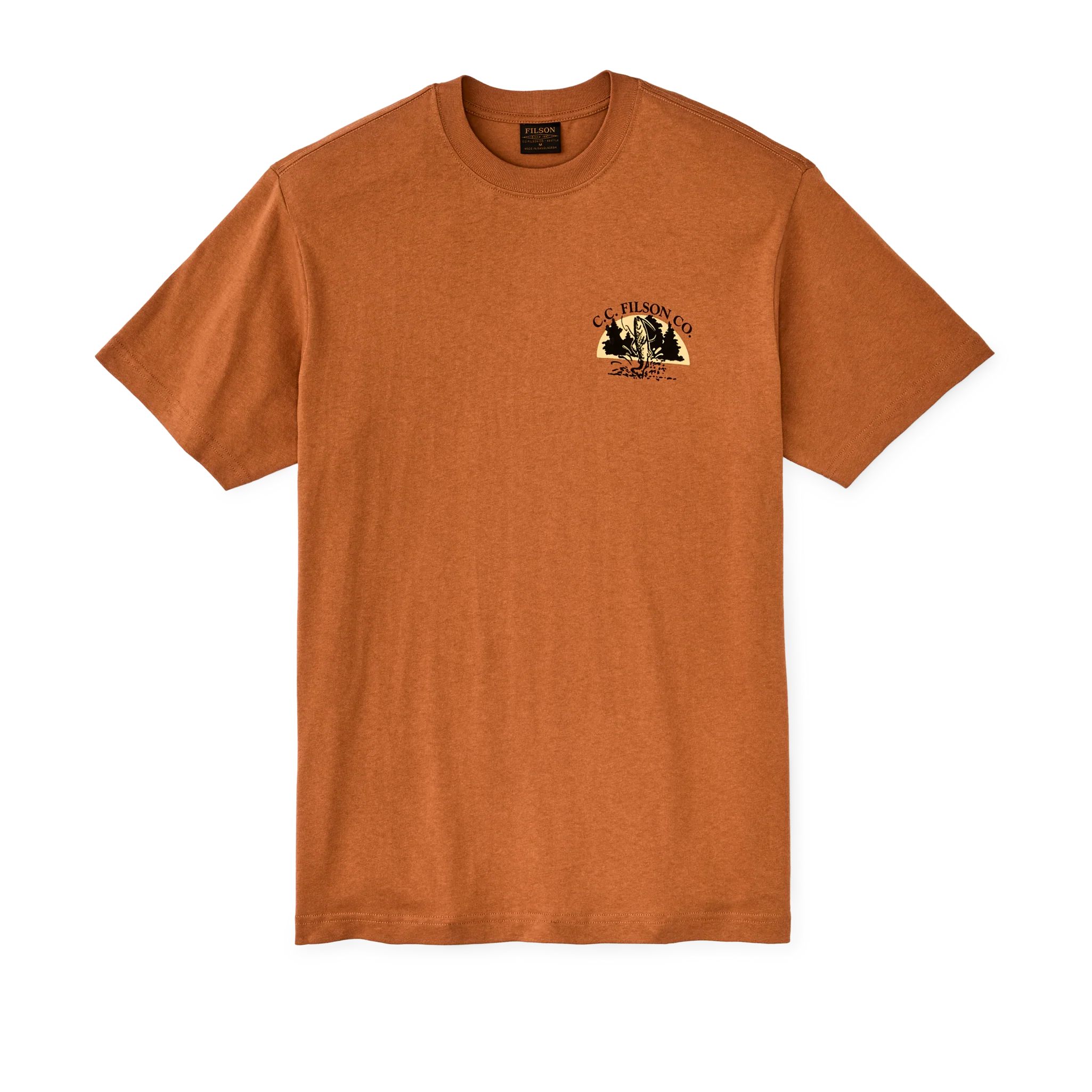 Frontier Graphic T-shirt - Bourbon / Tournament