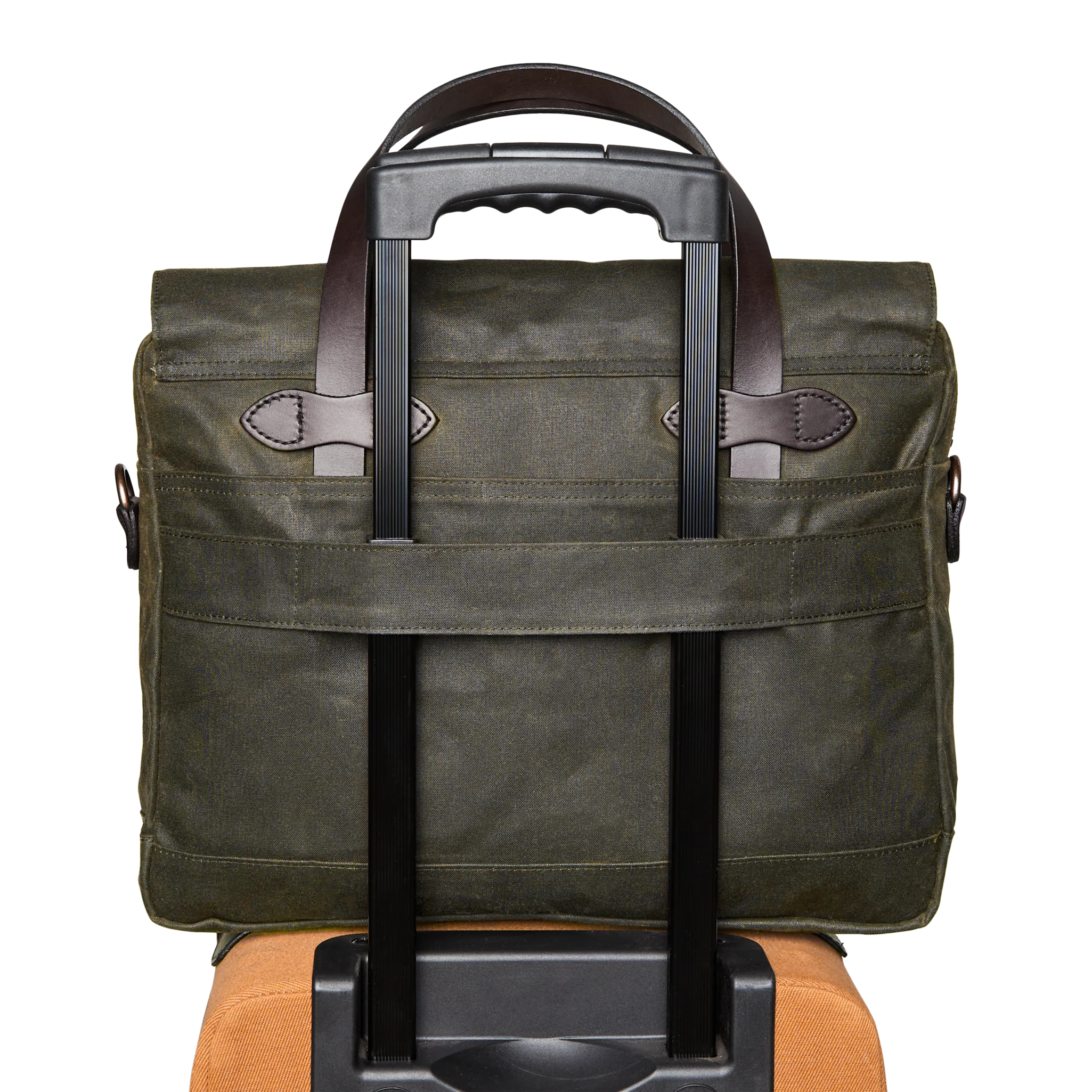 24 Hour Tin Cloth Briefcase - Otter Green