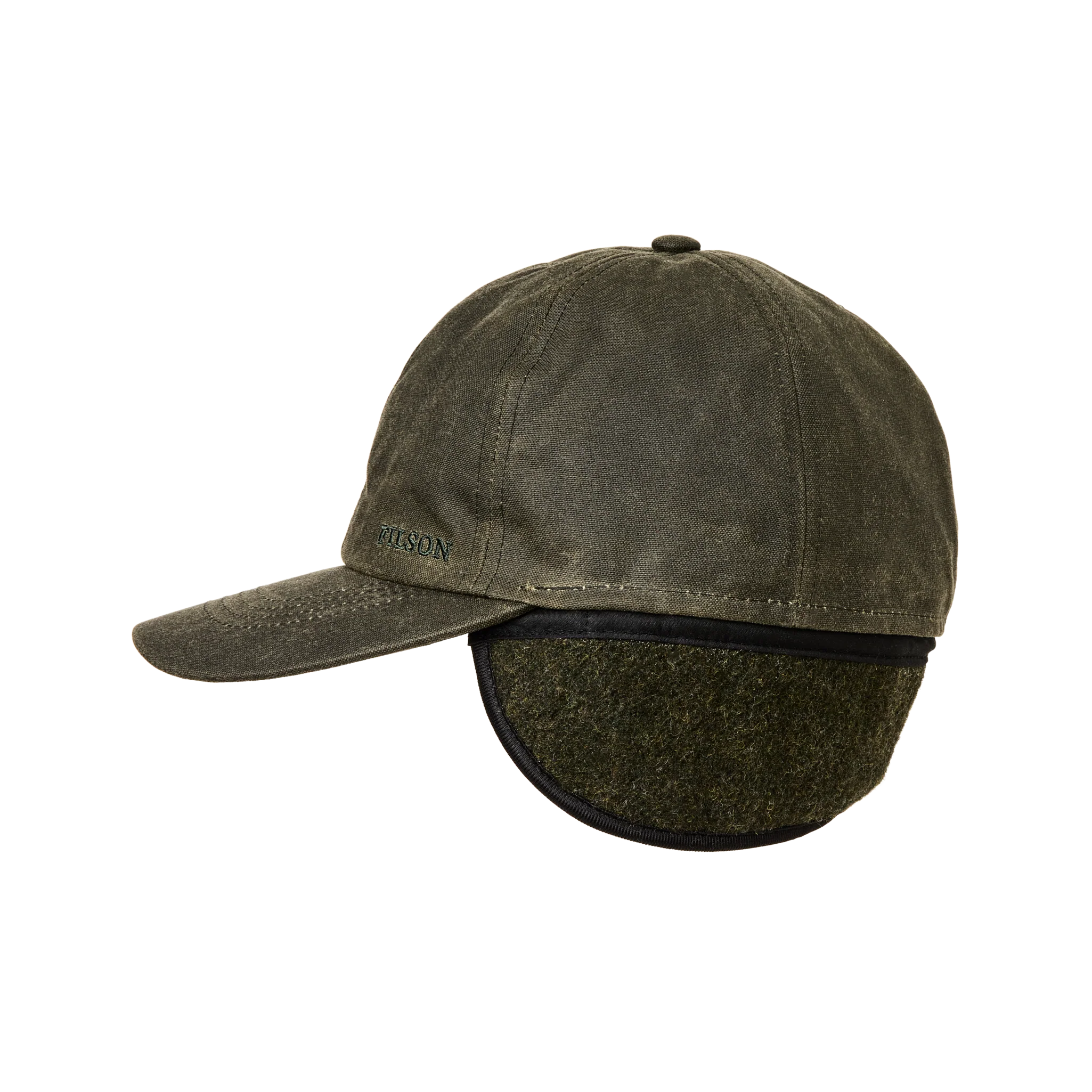 Insulated Tin Cloth Cap - Otter Green