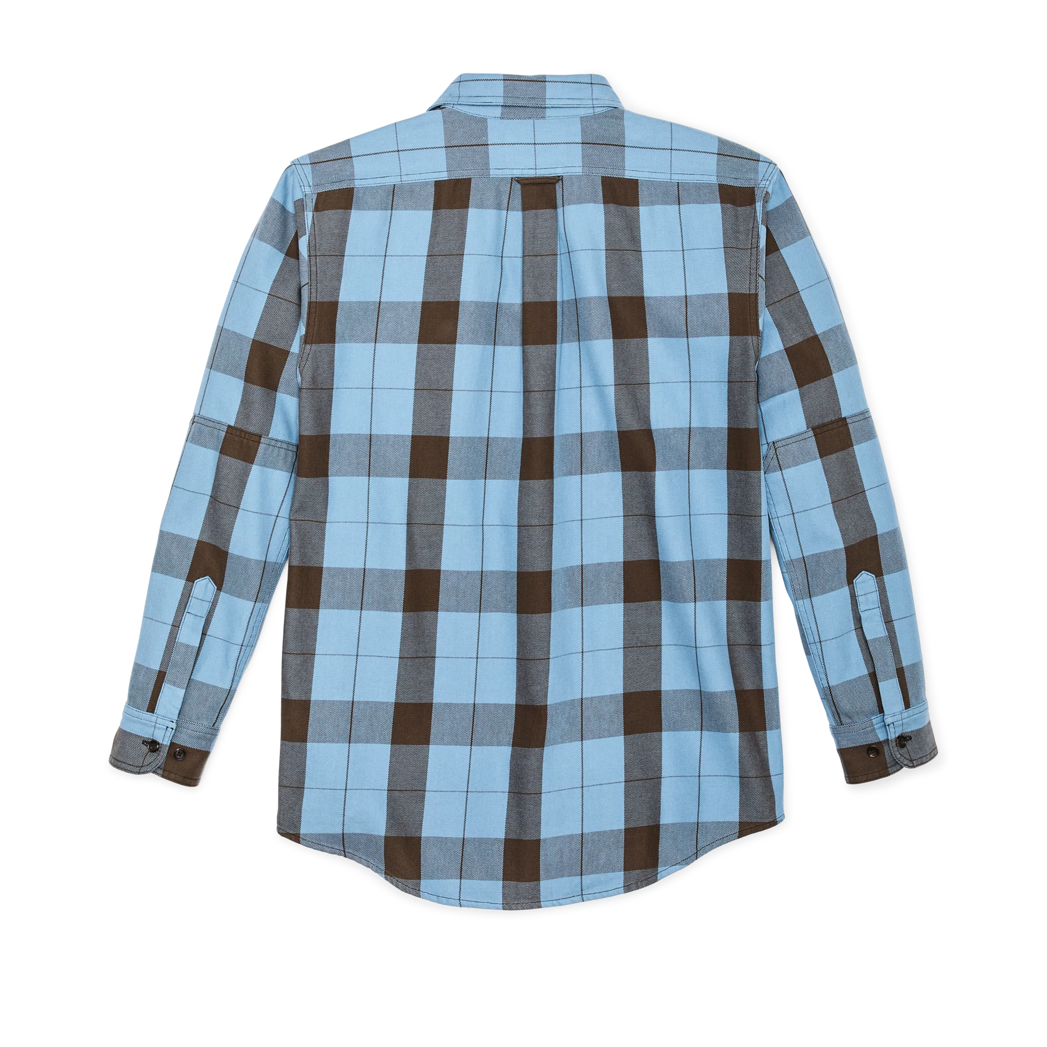 Vintage Wash Alaskan Guide Shirt - Blue / Dark Brown Plaid
