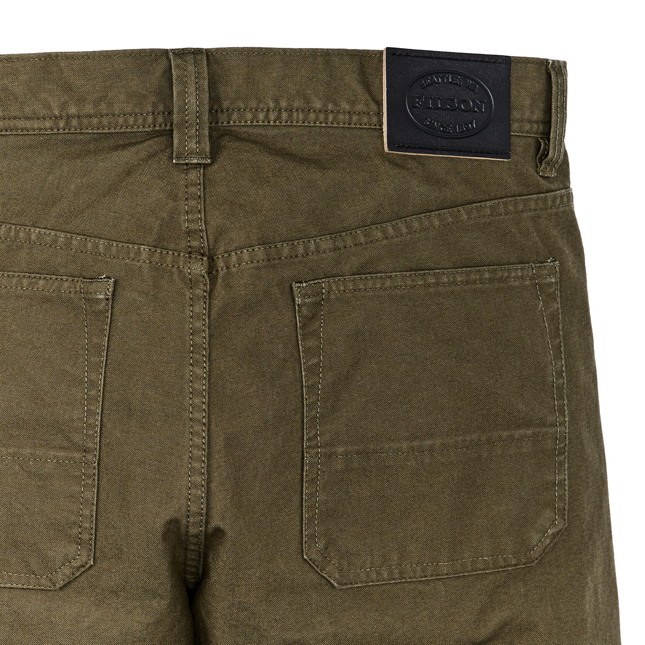 Dry Tin Cloth 5-pocket Pants - Marsh Olive