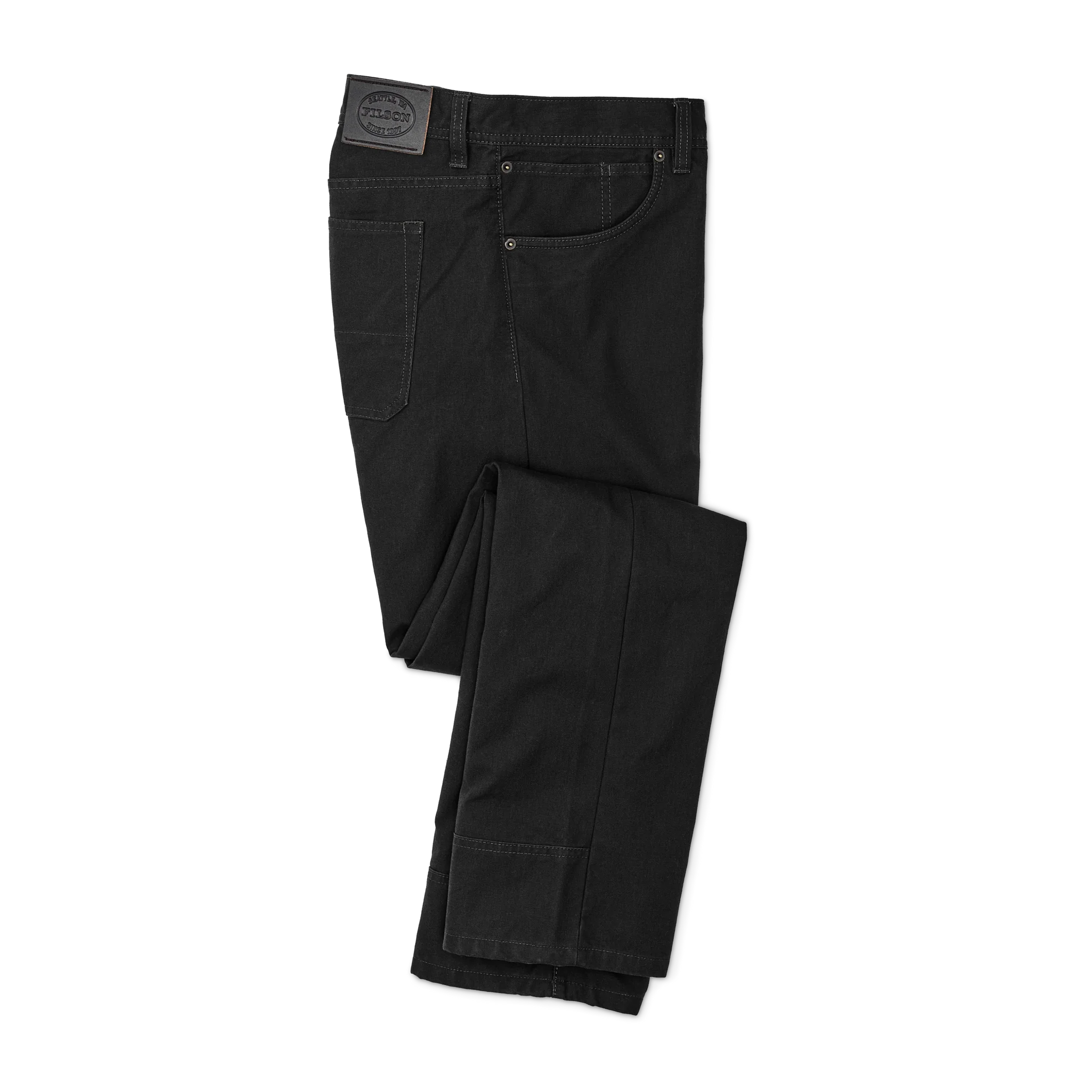 Dry Tin Cloth 5-pocket Pants - Raven