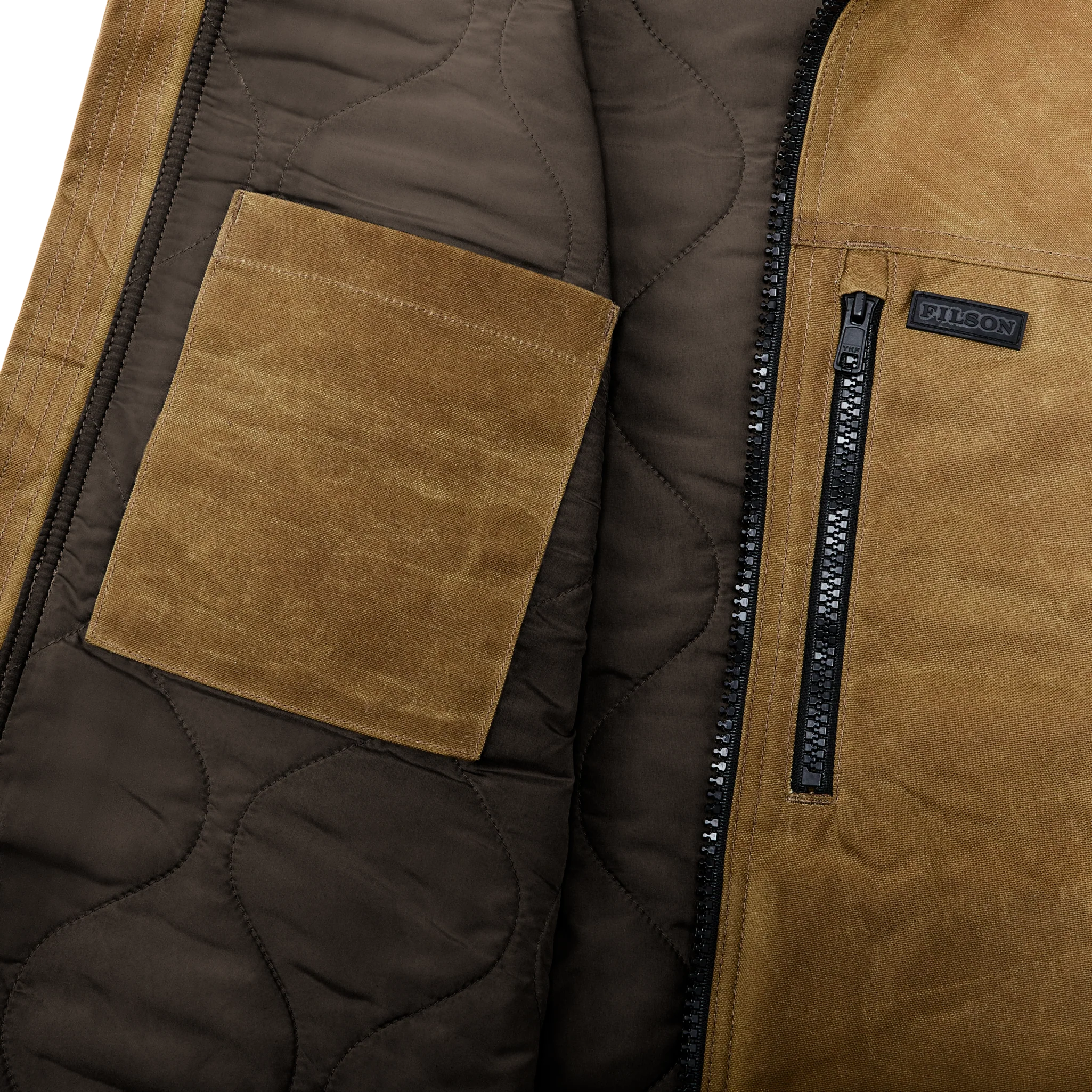 Tin Cloth Primaloft® Vest - Dark Tan 2