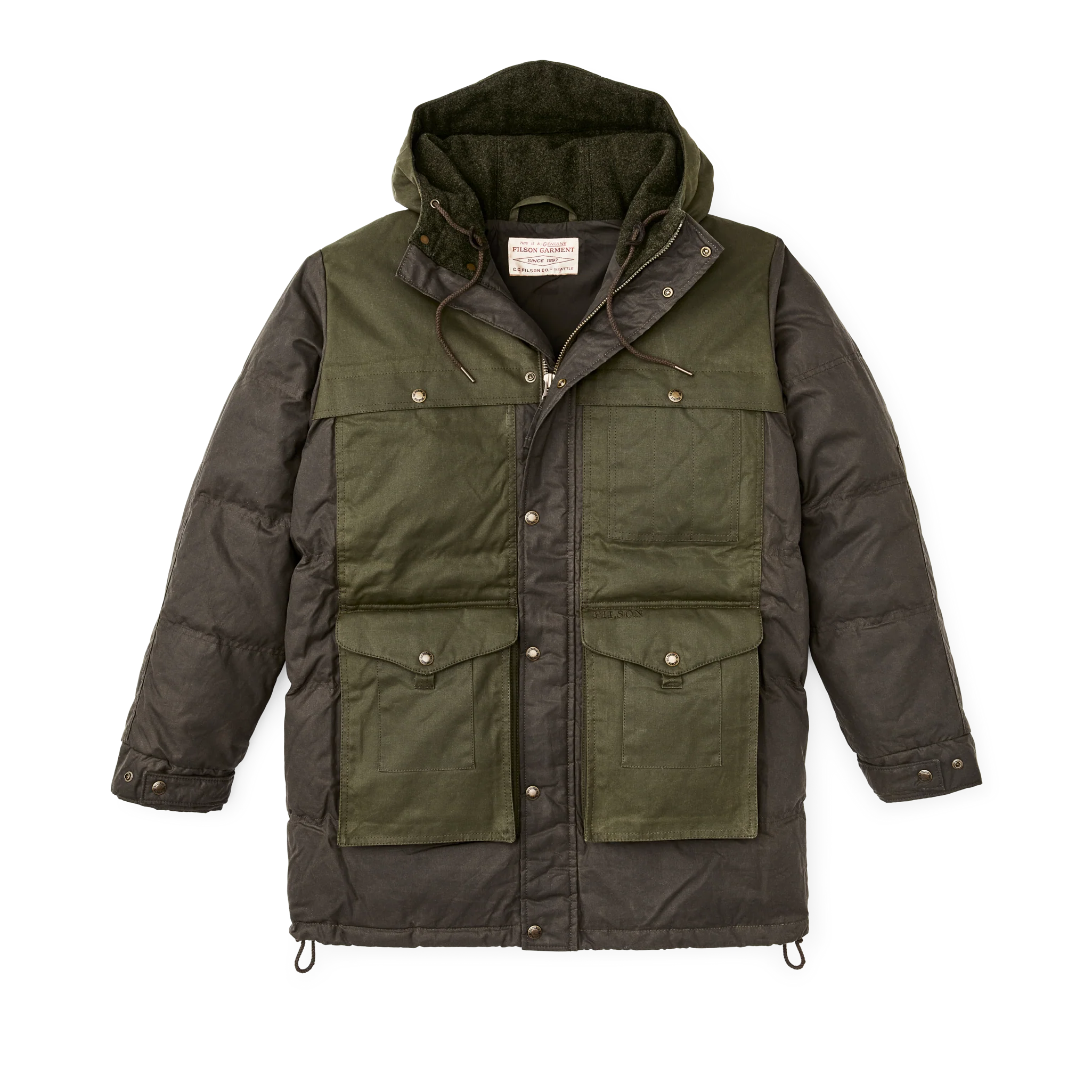 Down Cruiser Parka - Otter Green