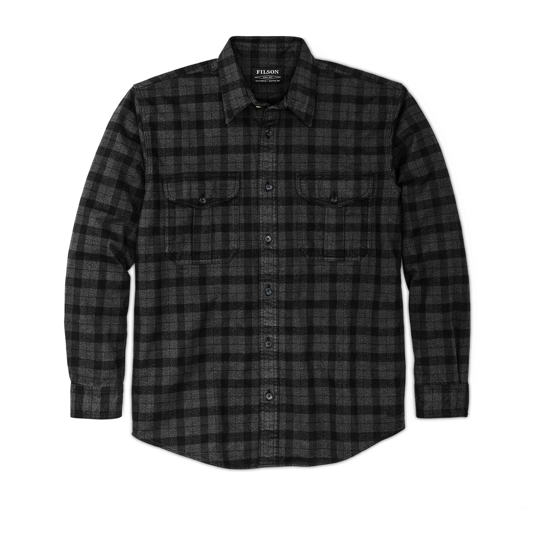 Alaskan Guide Shirt - Heather Gray/black Plaid