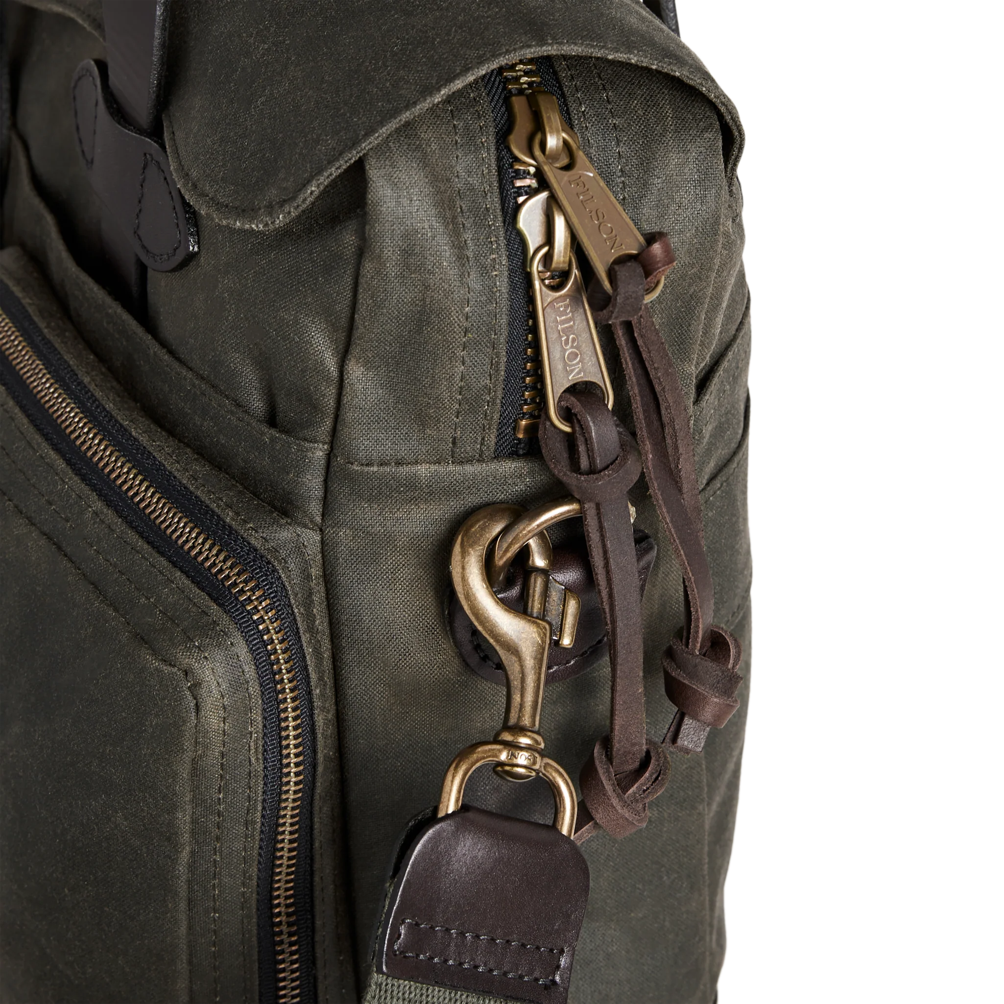 24 Hour Tin Cloth Briefcase - Otter Green