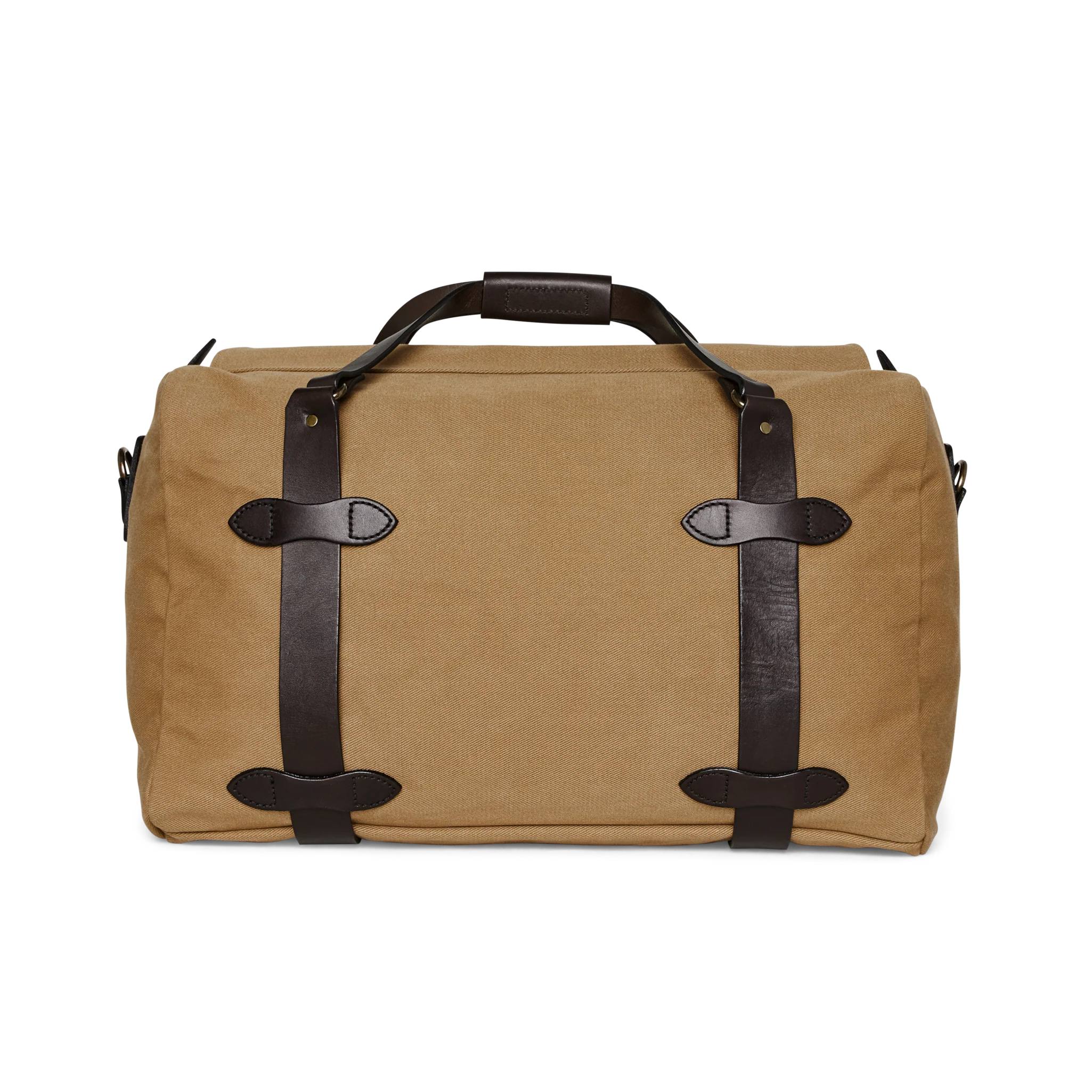 Medium Rugged Twill Duffle Bag - Tan