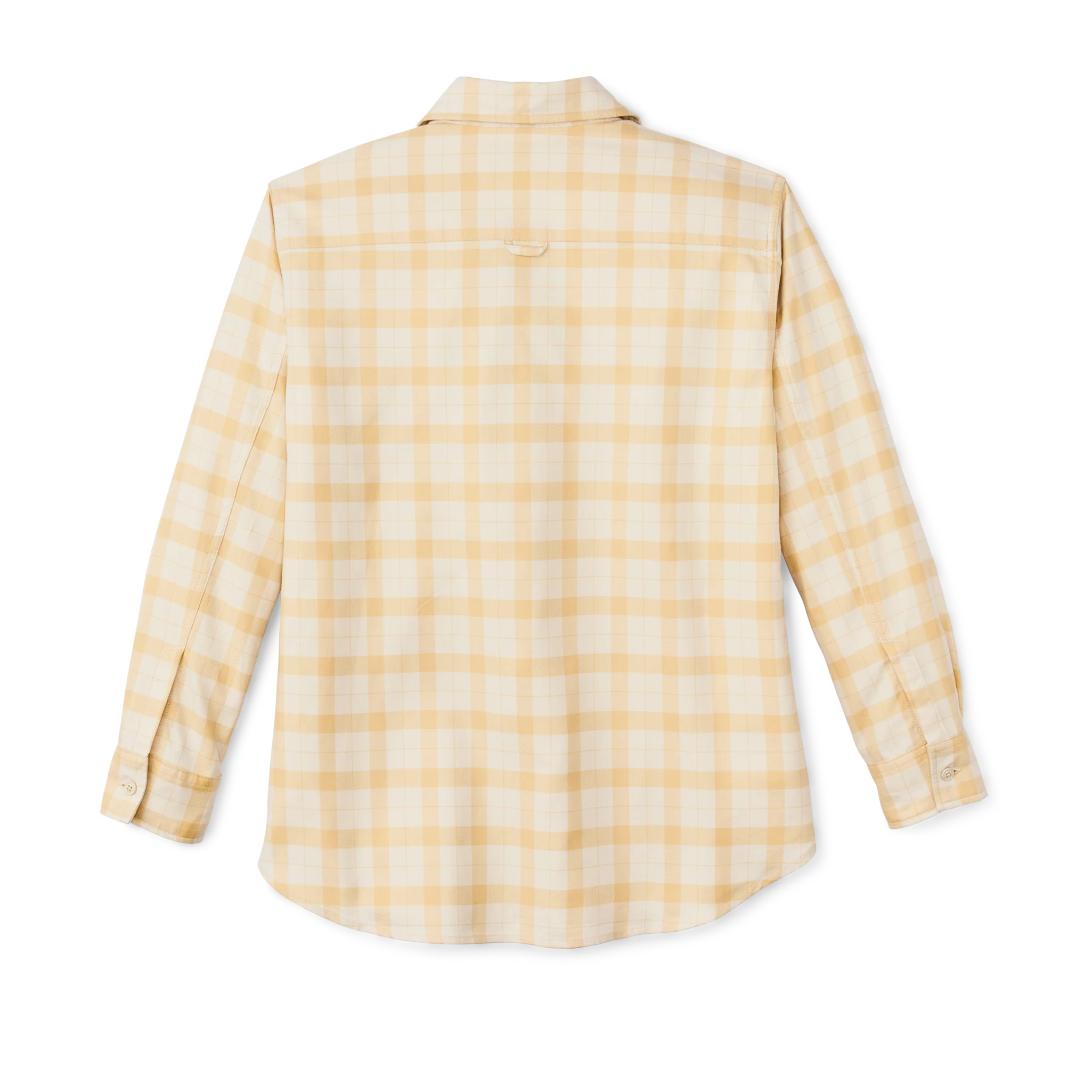 Women's Light Weight Alaskan Guide Shirt - Ivory / Straw Plaid