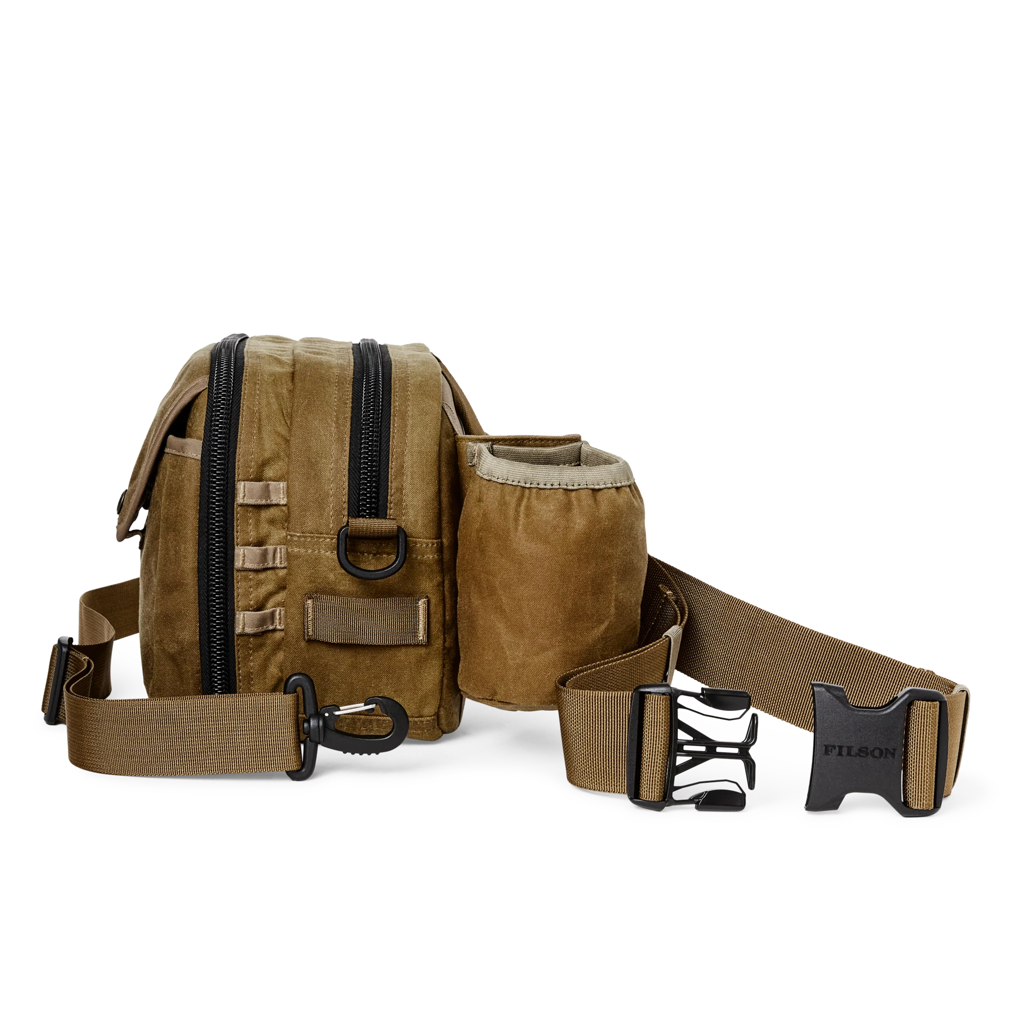 Tin Cloth Fishing Pack - Dark Tan