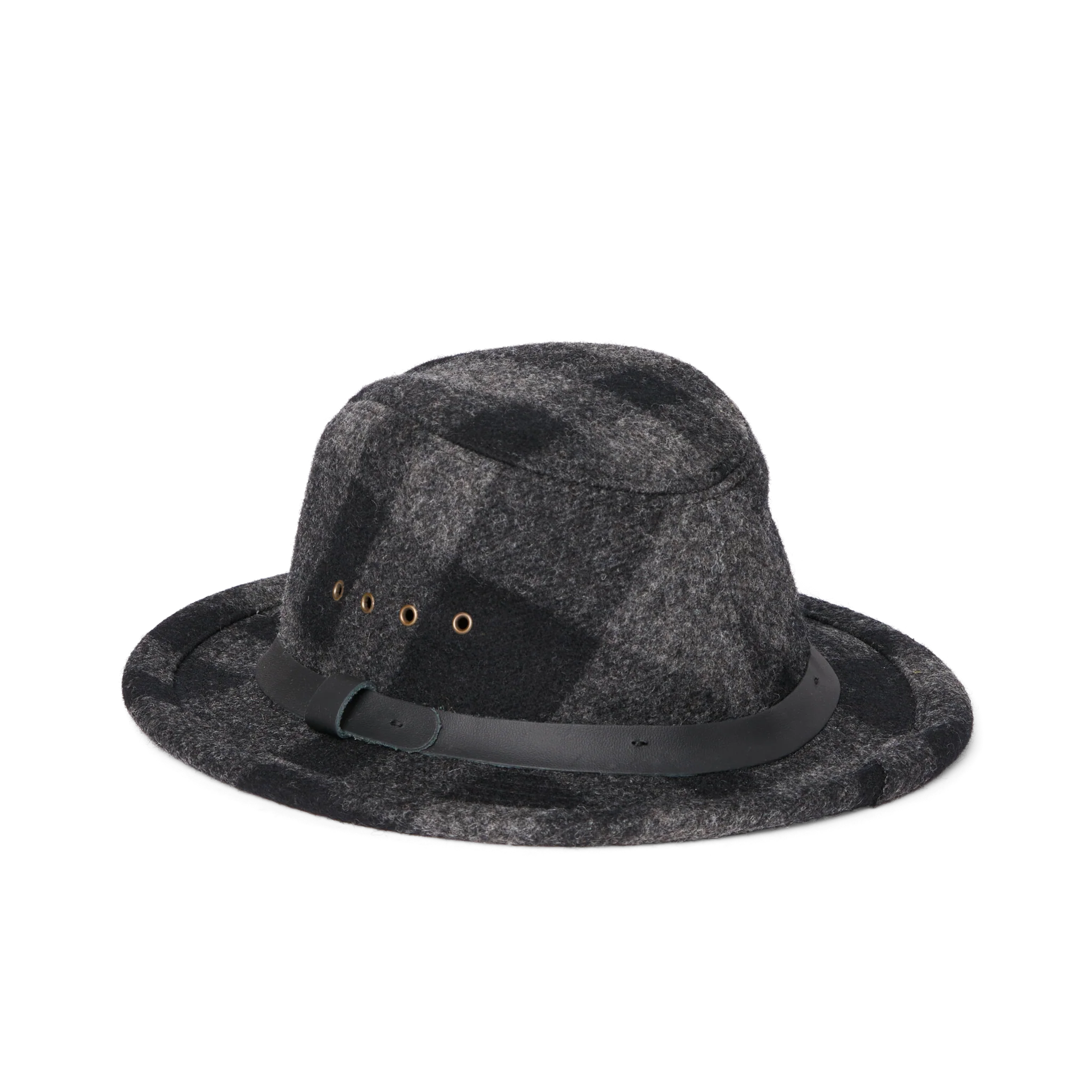 Mackinaw Wool Packer Hat - Charcoal