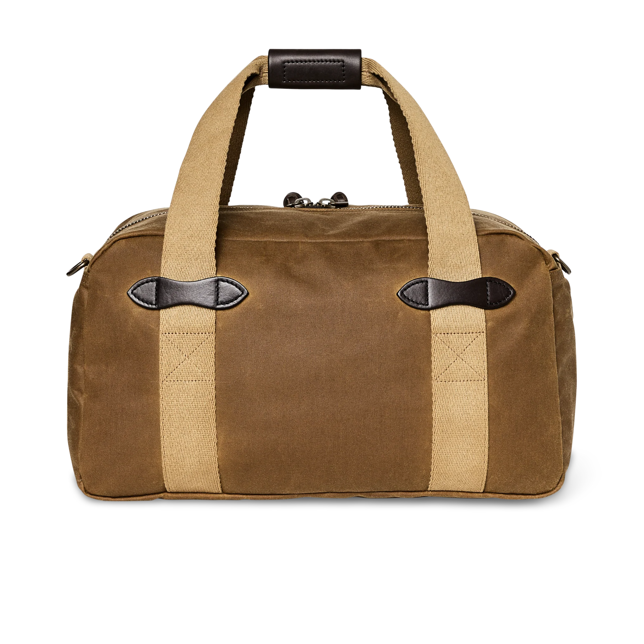 Small Tin Cloth Duffle Bag - Dark Tan