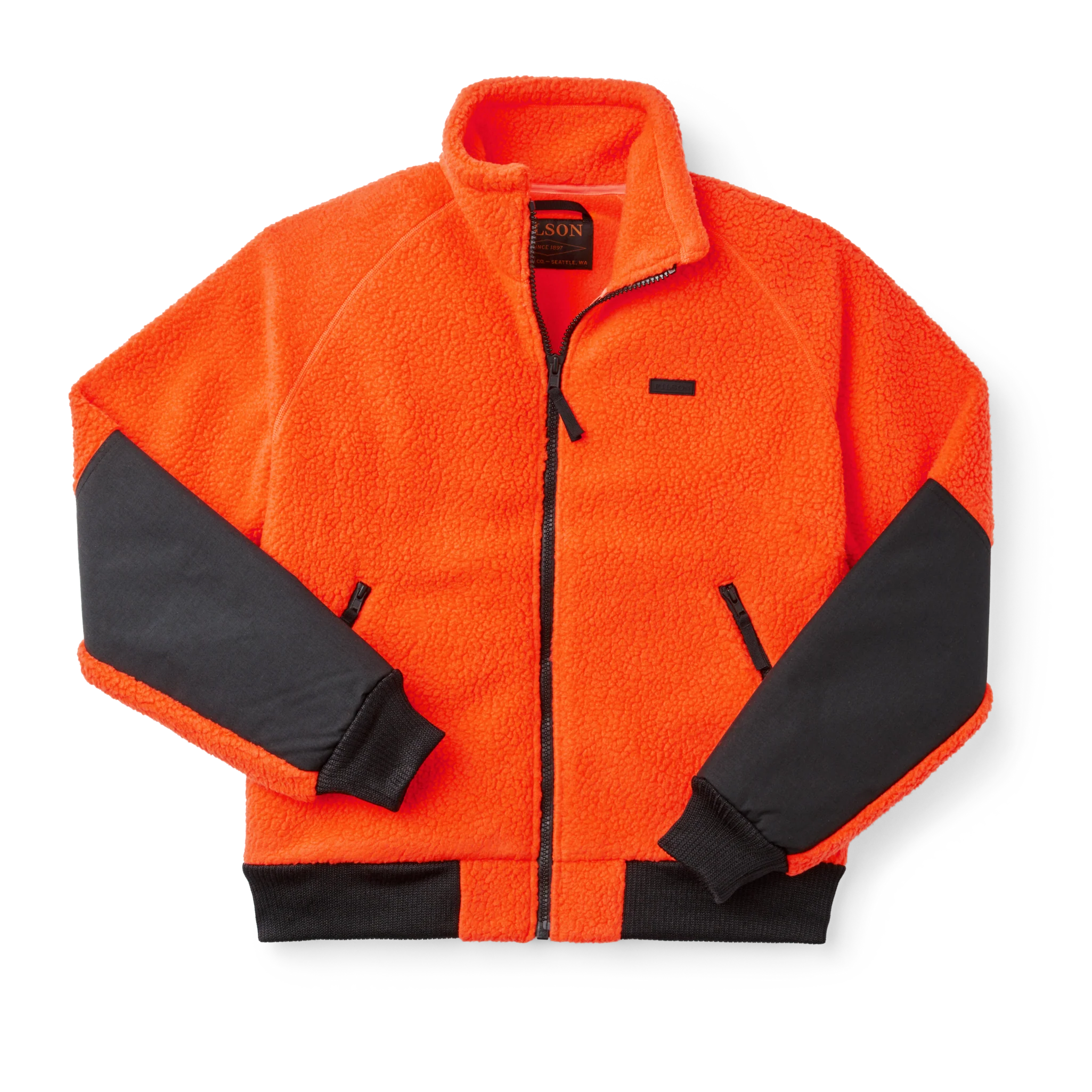 Sherpa Fleece Jacket - Flame