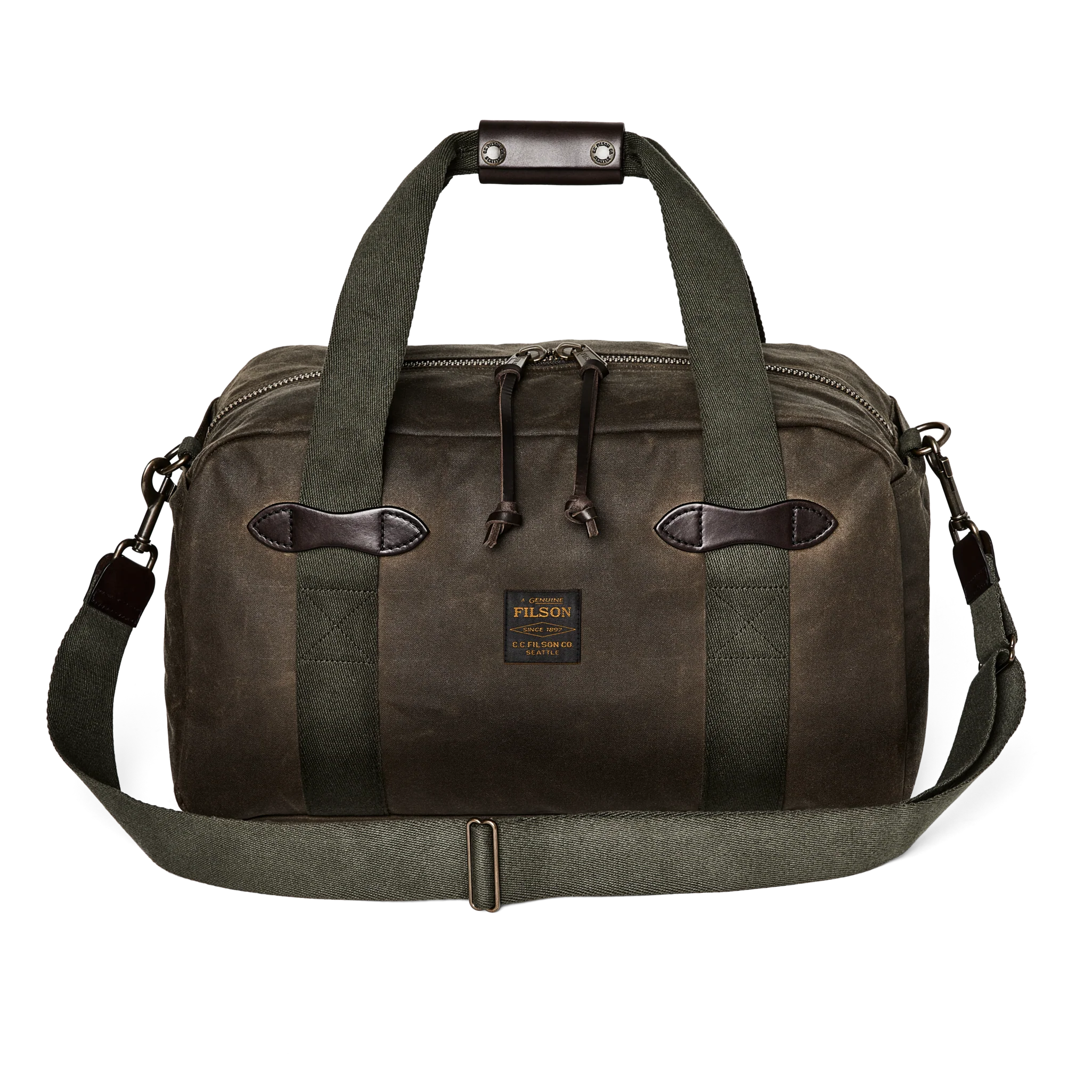 Small Tin Cloth Duffle Bag - Otter Green