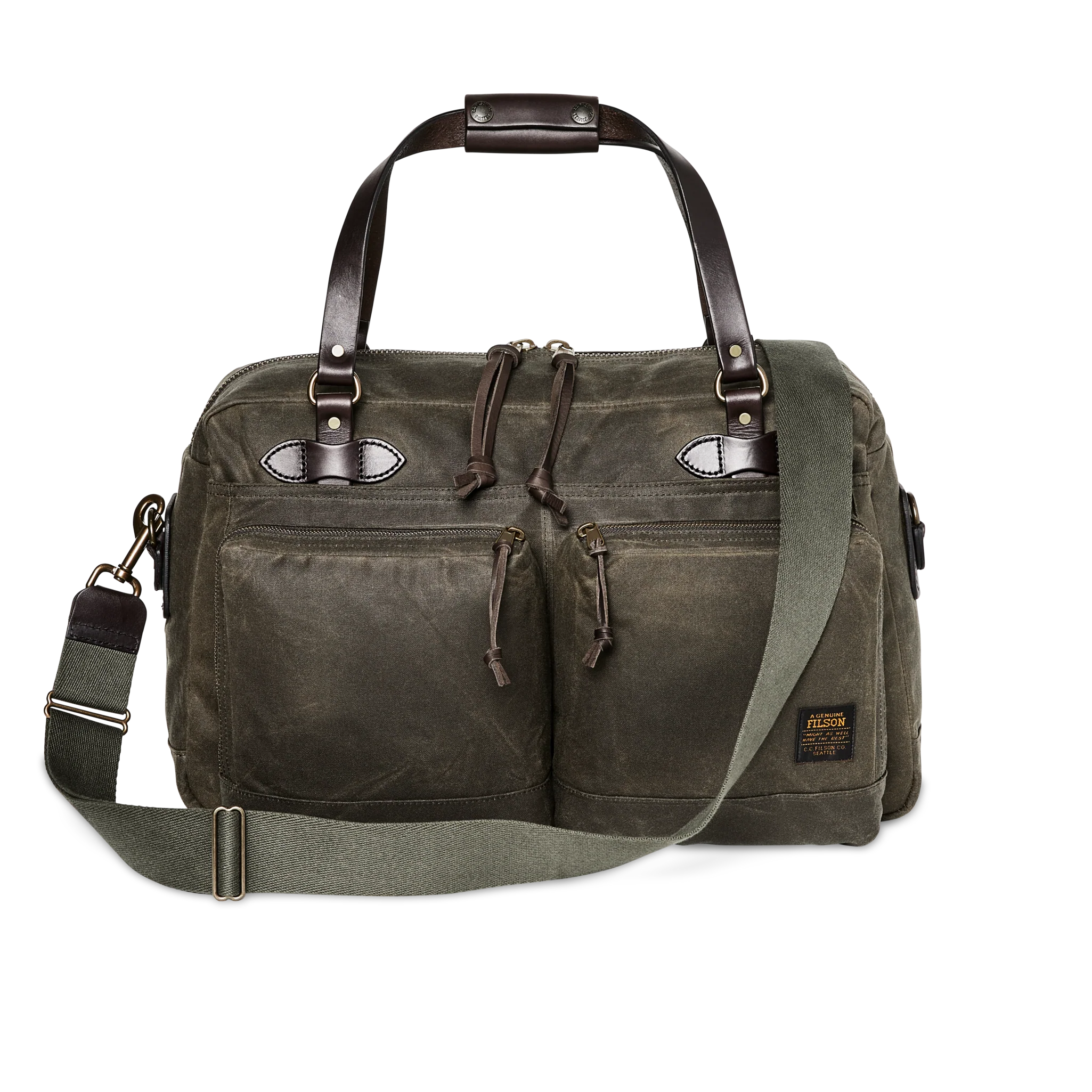 48 Hour Tin Cloth Duffle Bag - Otter Green