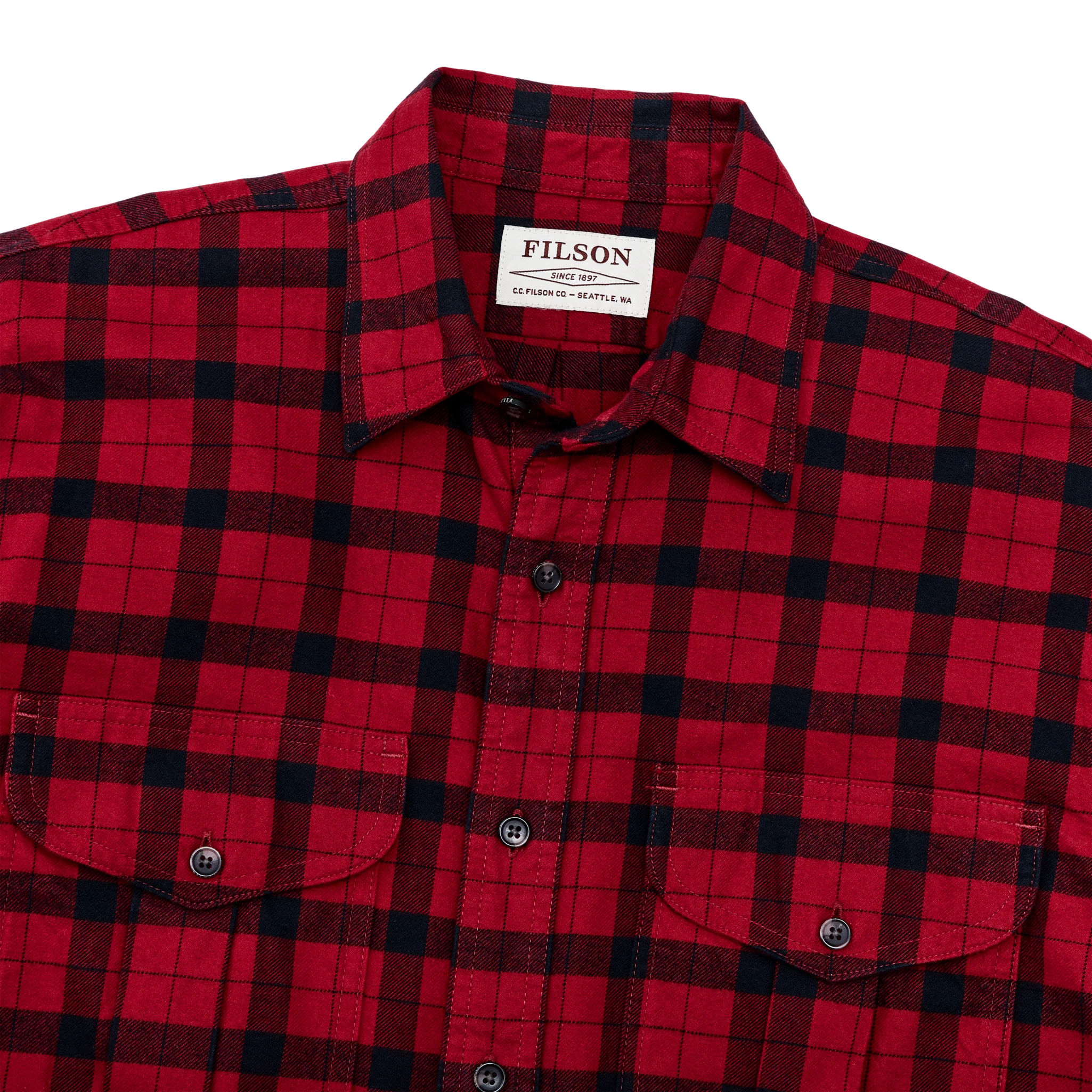 Alaskan Guide Shirt - Red/black Plaid
