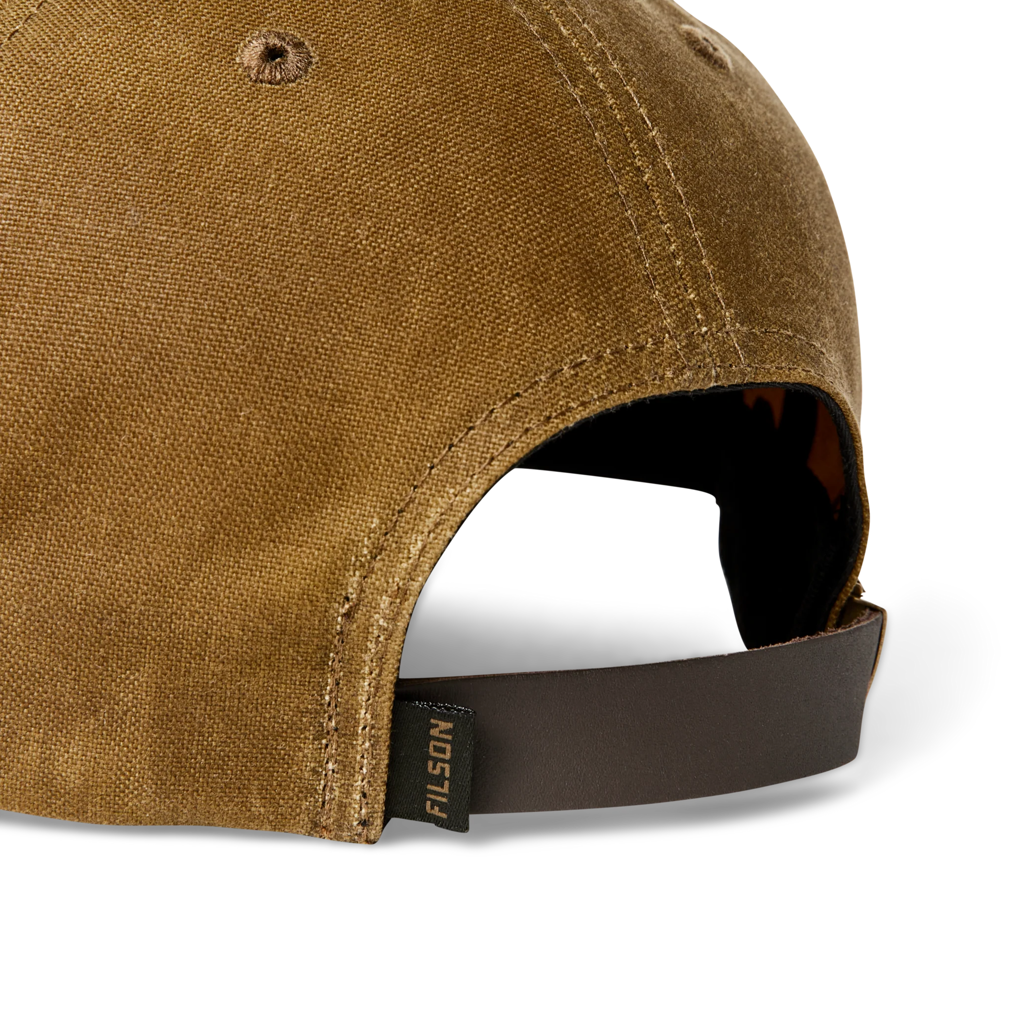 Oil Tin Low-profile Logger Cap - Dark Tan