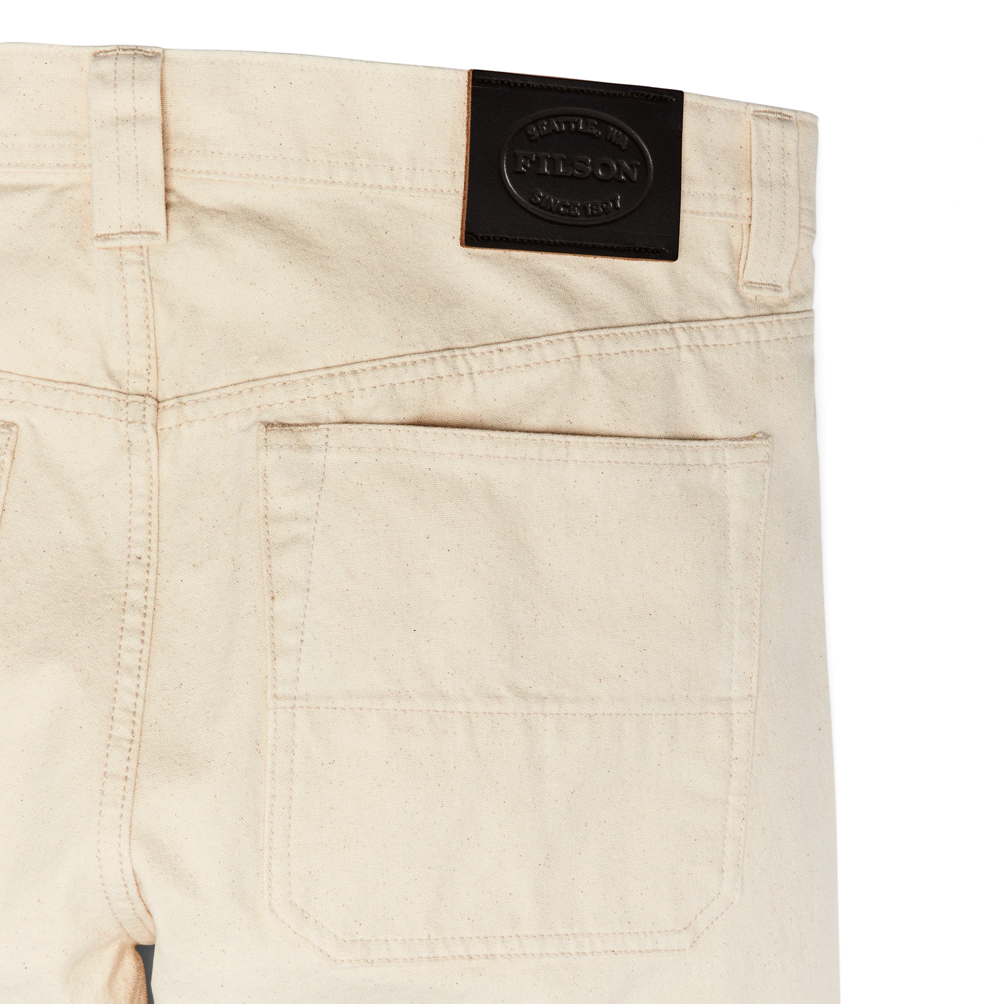 Dry Tin Cloth 5-pocket Pants - Natural Seed
