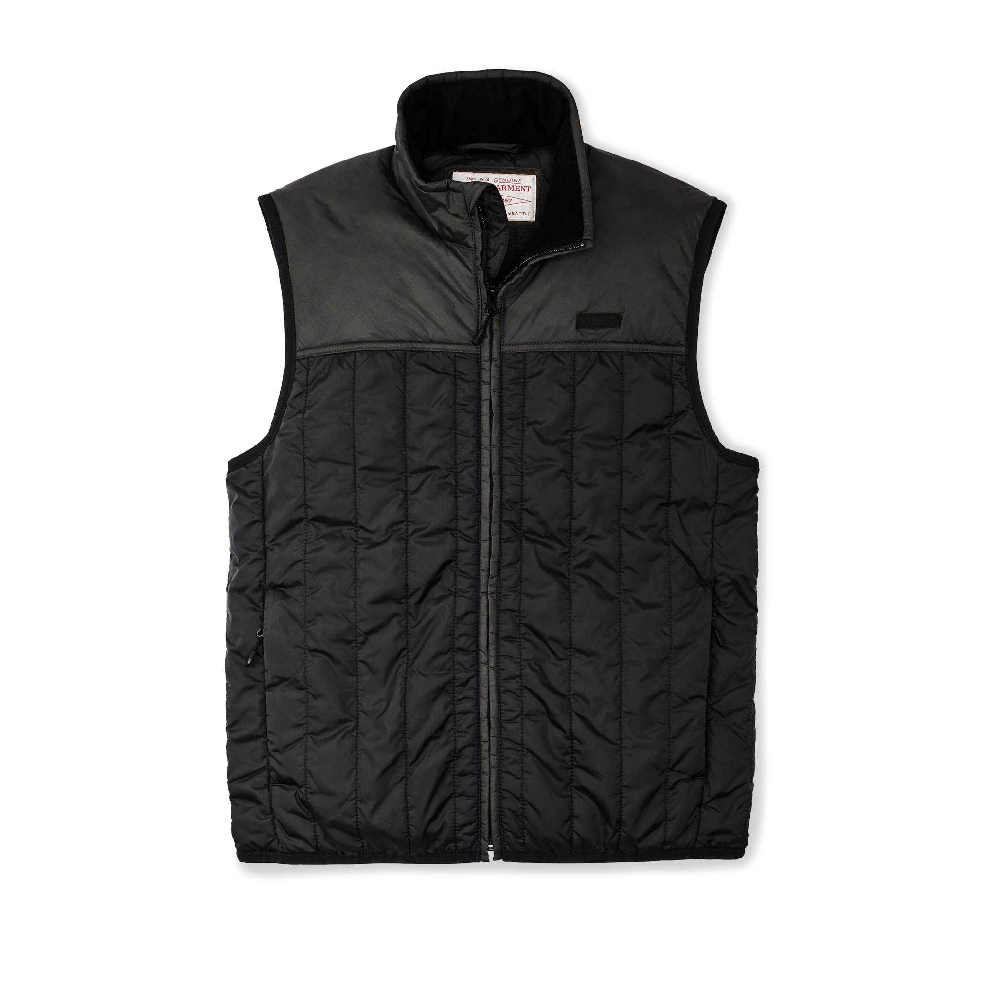 Ultralight Vest - Black / Olive Gray