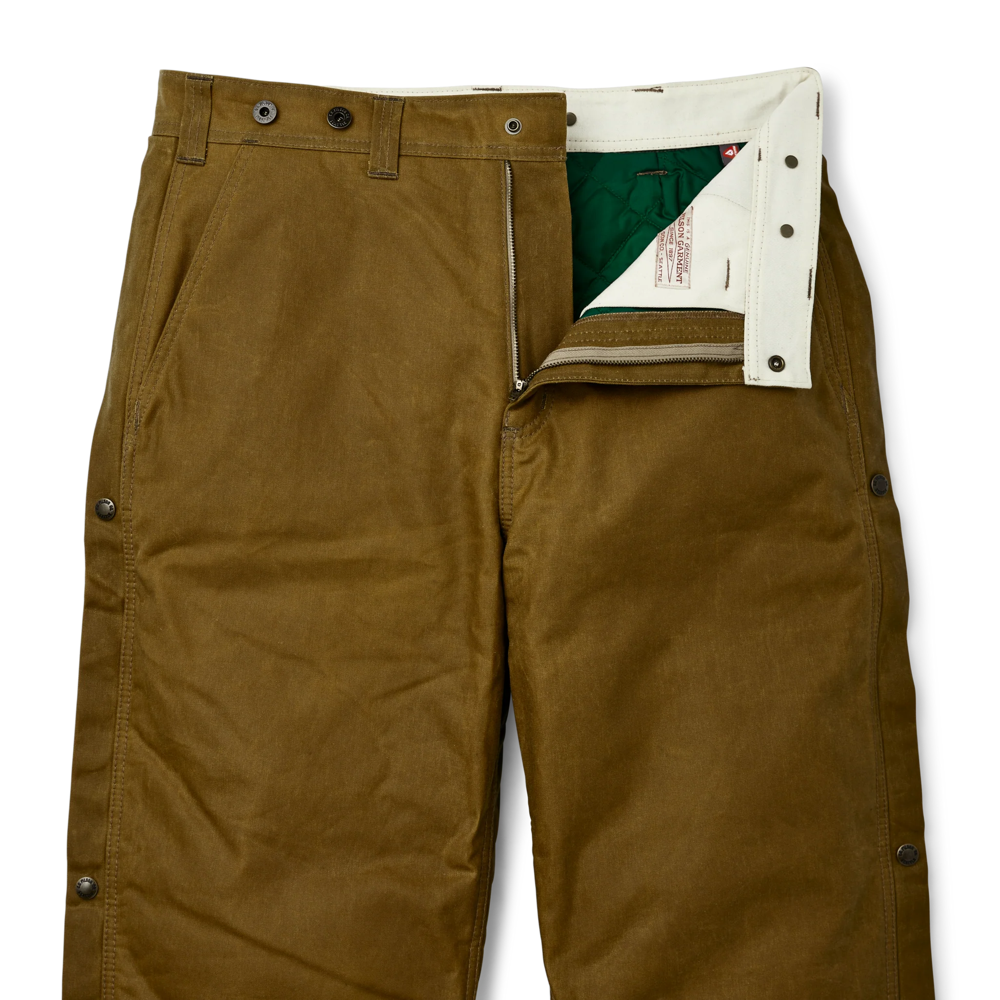 Insulated Tin Cloth Pants - Dark Tan