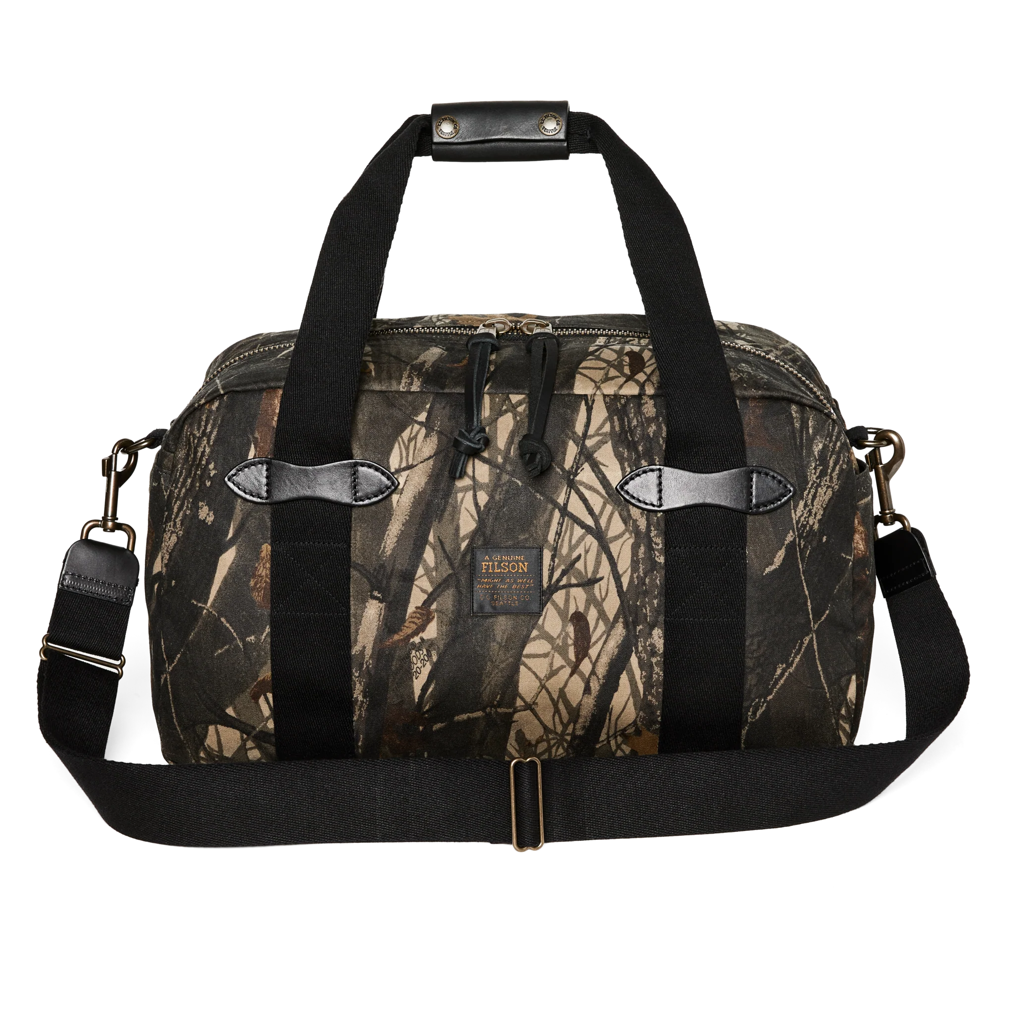 Small Tin Cloth Duffle Bag - Realtree Hardwoods Camo