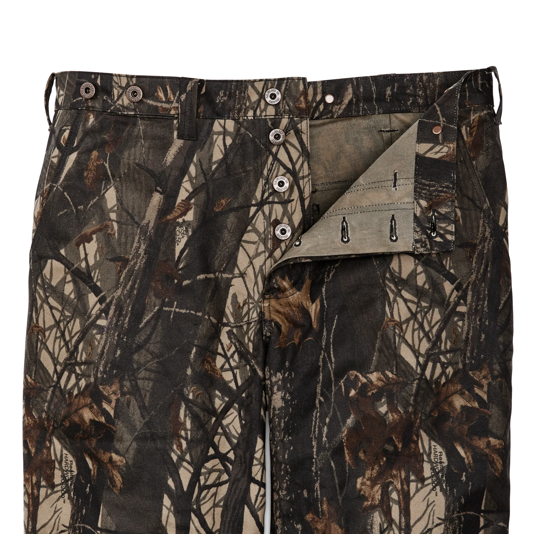 Oil Finish Double Tin Cloth Pants - Realtree Hardwoods Camo