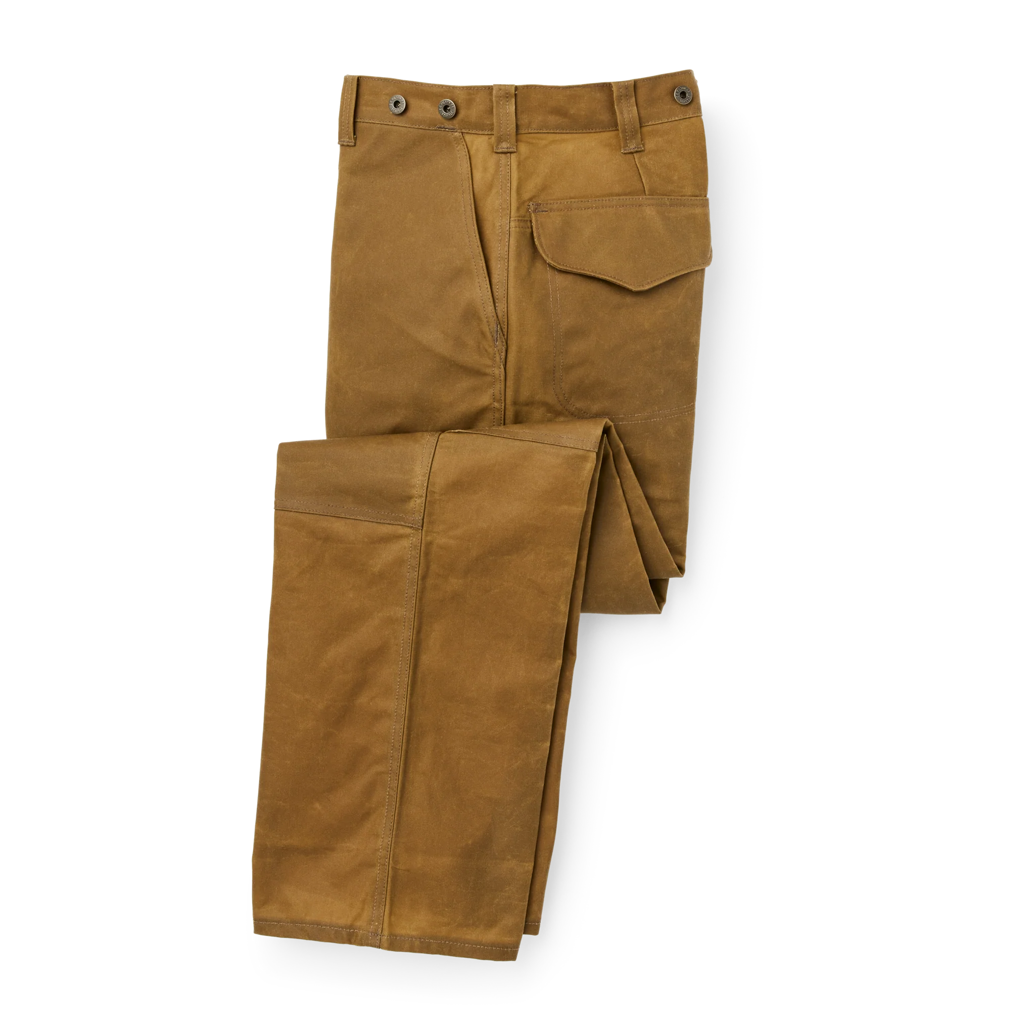 Oil Finish Double Tin Cloth Pants - Dark Tan