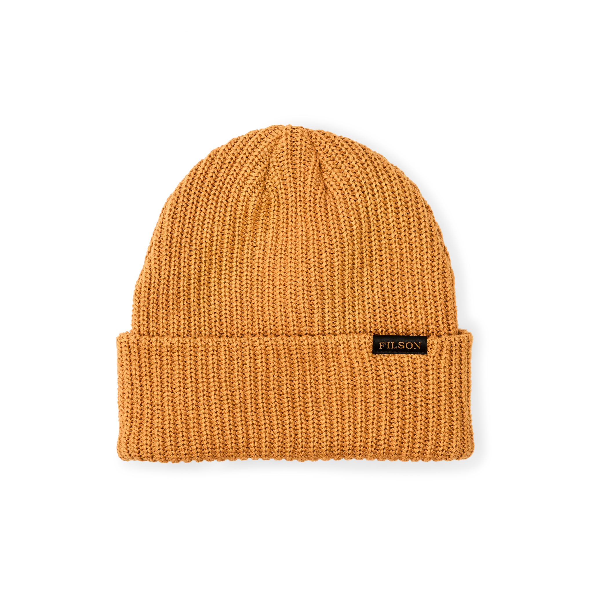 Cotton Watch Cap - Gold Ochre