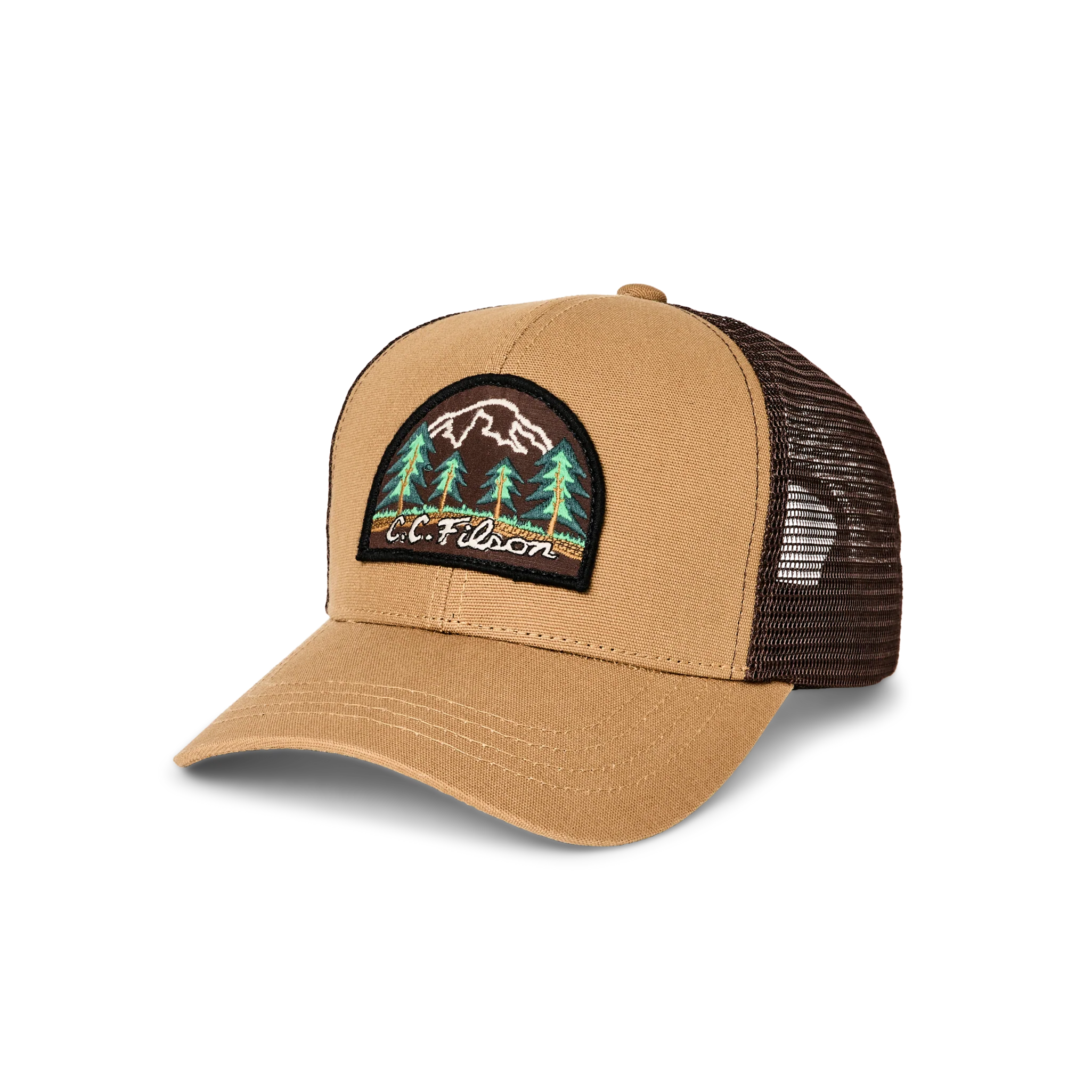 Logger Mesh Cap - Wheat / Wood