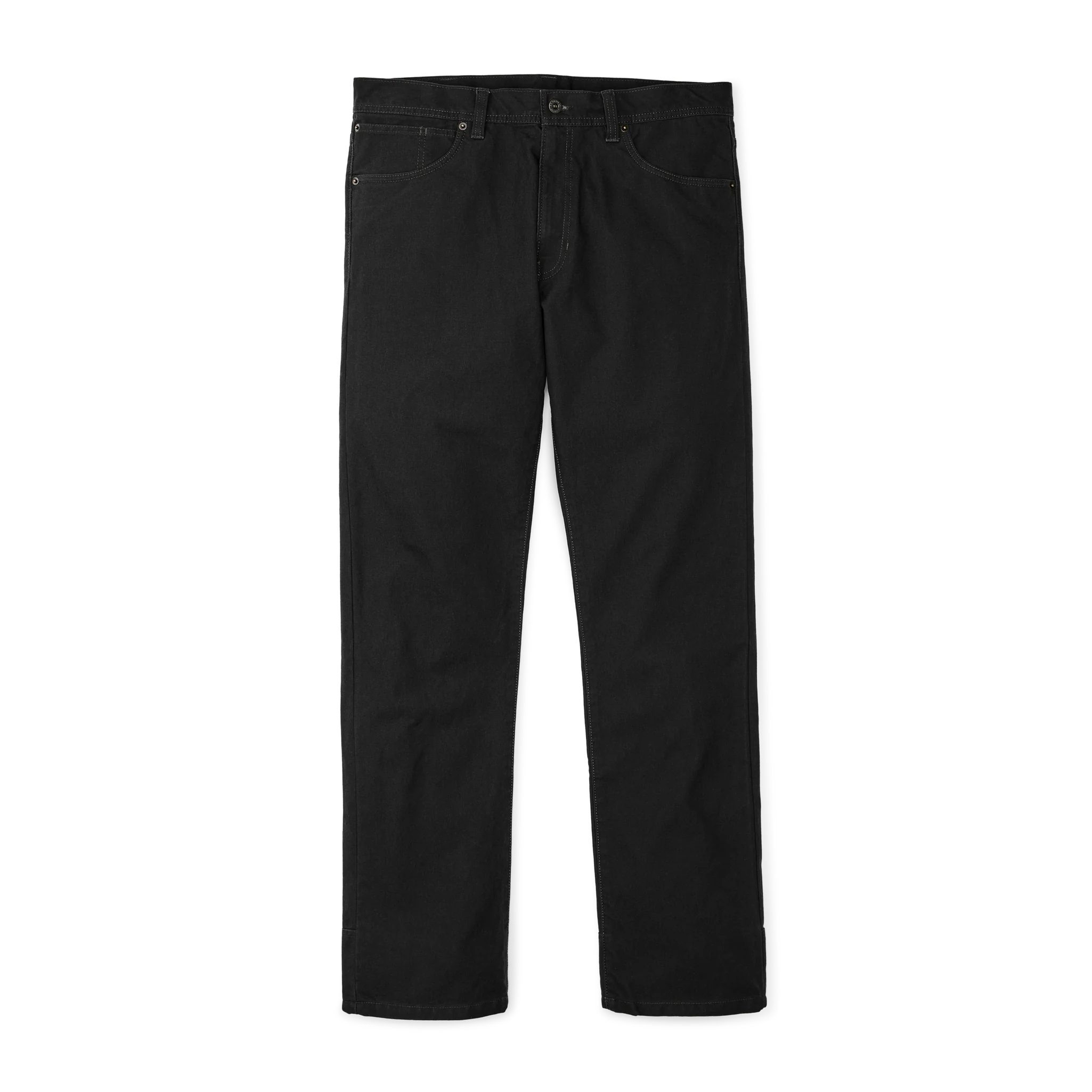 Dry Tin Cloth 5-pocket Pants - Raven