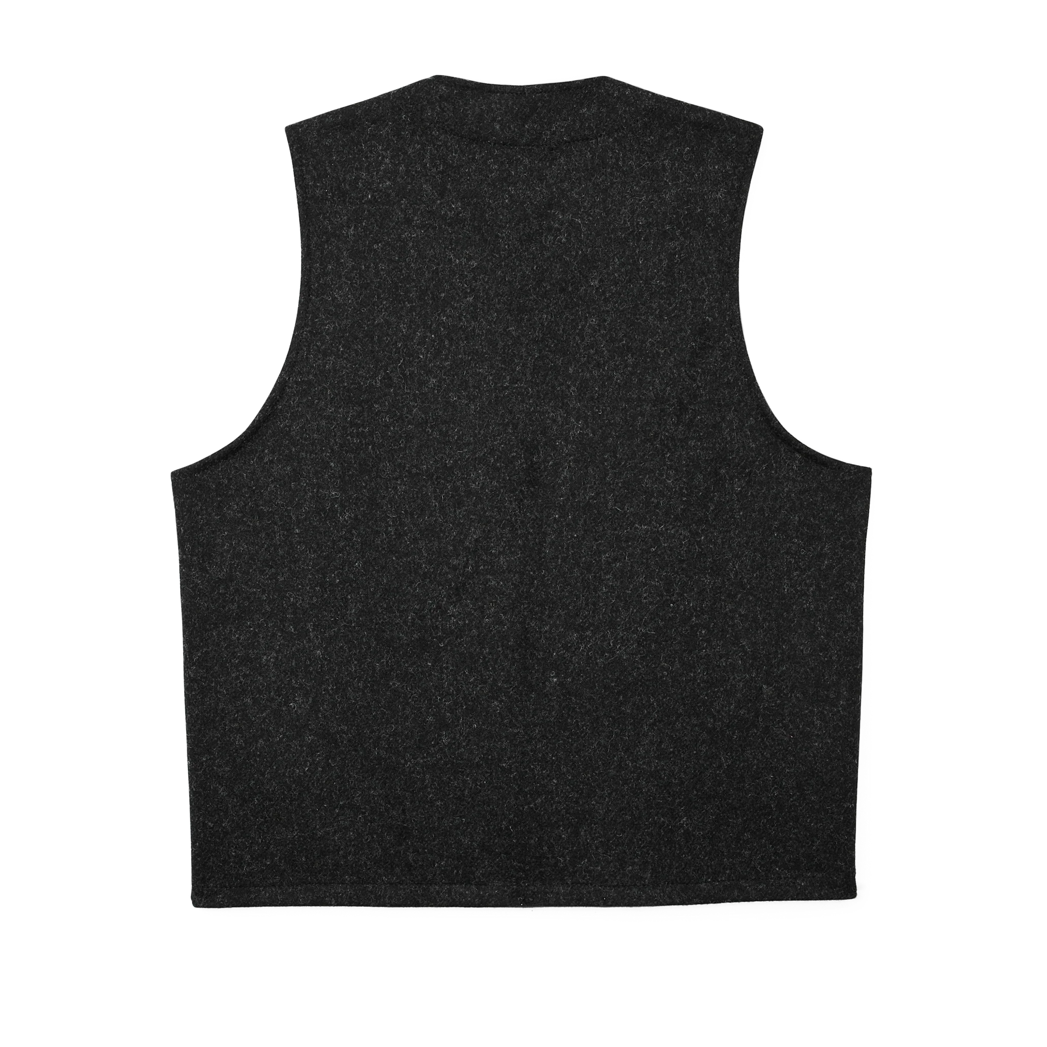 Mackinaw Wool Vest - Charcoal